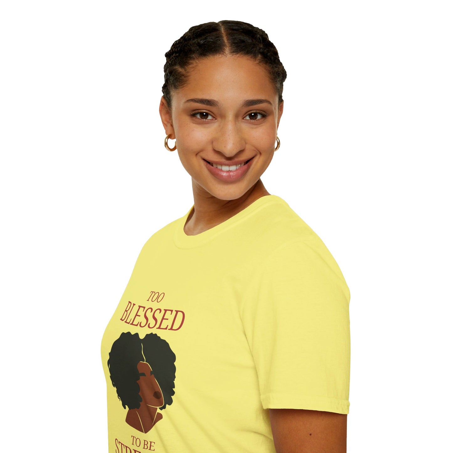 Too Blessed Softstyle T-Shirt