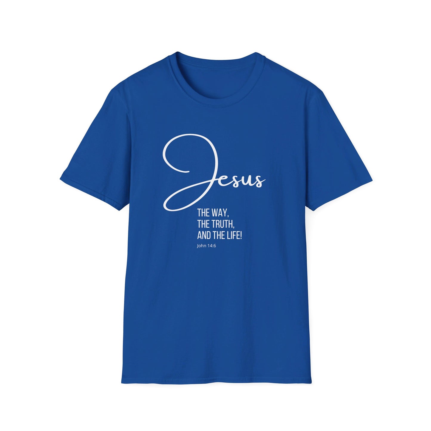 JOHN 14:6 Unisex Softstyle T-Shirt