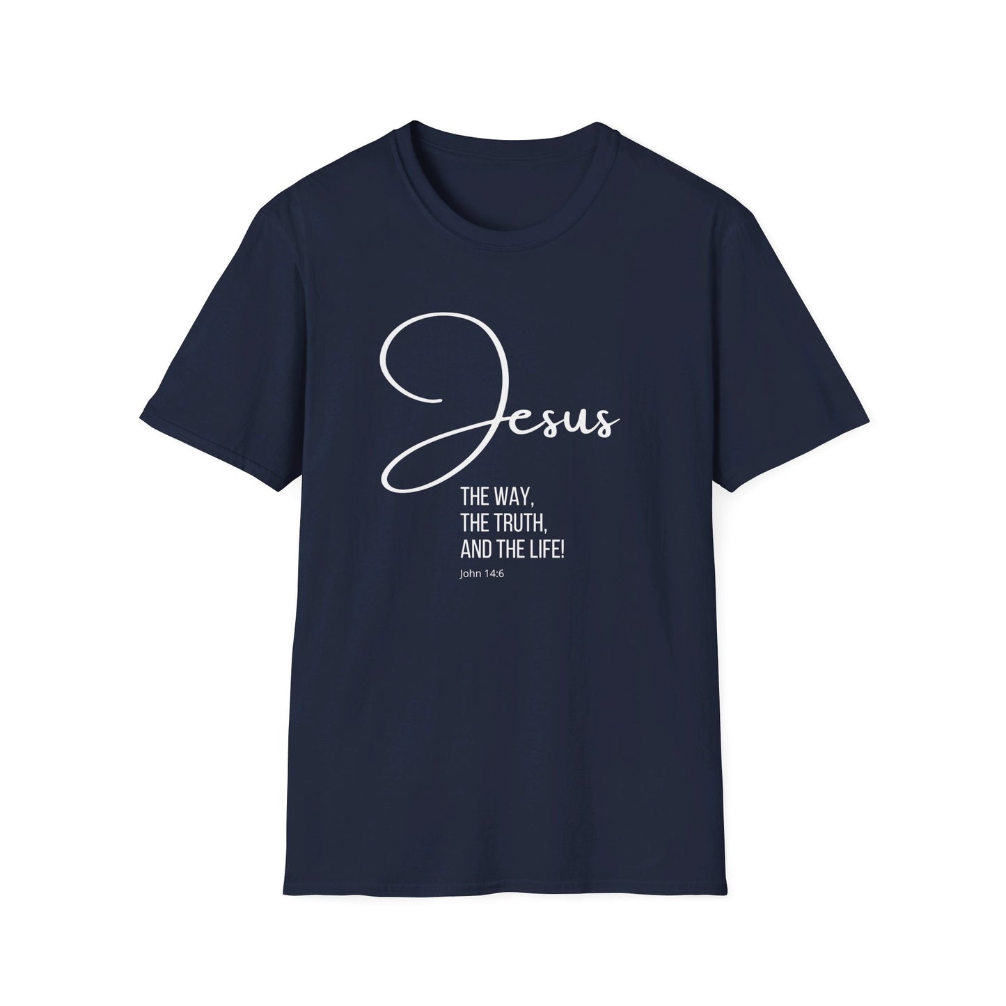 JOHN 14:6 Unisex Softstyle T-Shirt