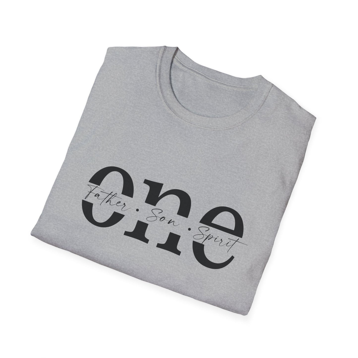 One Unisex Softstyle T-Shirt