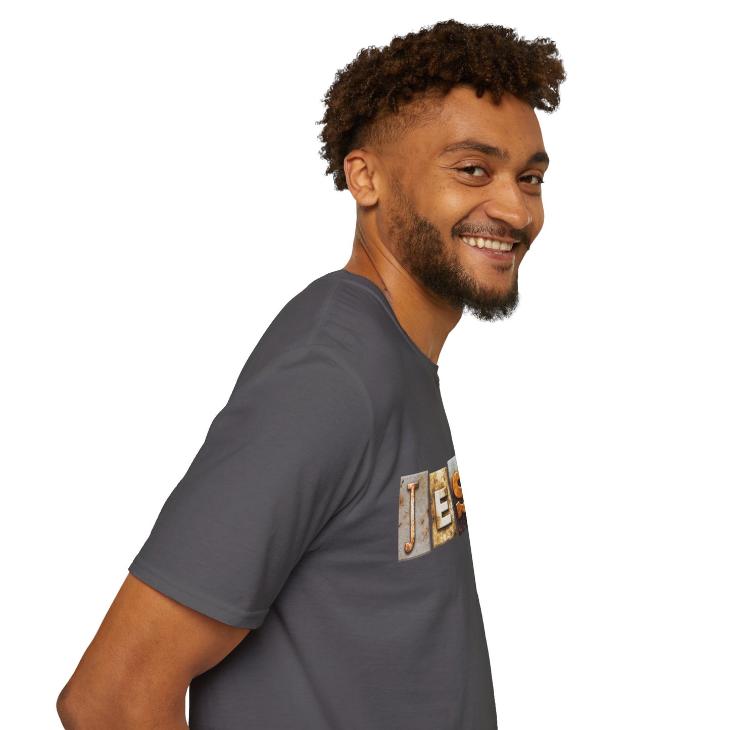 Jesus Block Unisex Softstyle T-Shirt