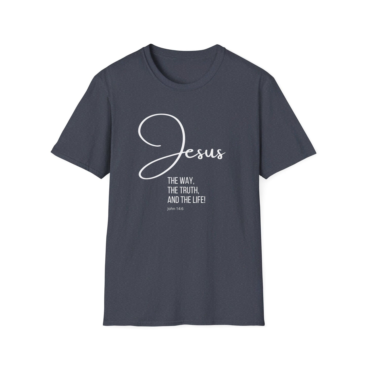 JOHN 14:6 Unisex Softstyle T-Shirt