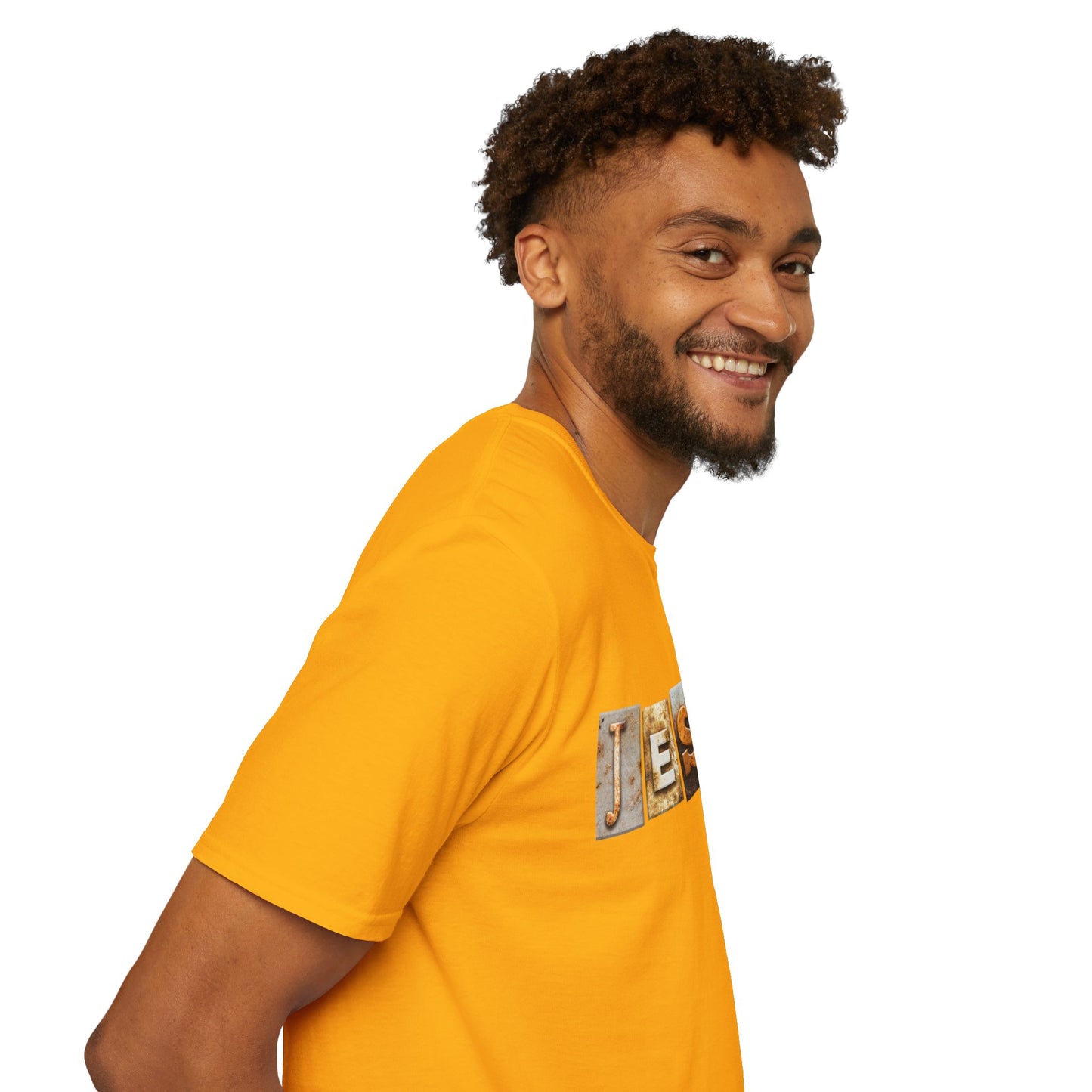 Jesus Block Unisex Softstyle T-Shirt