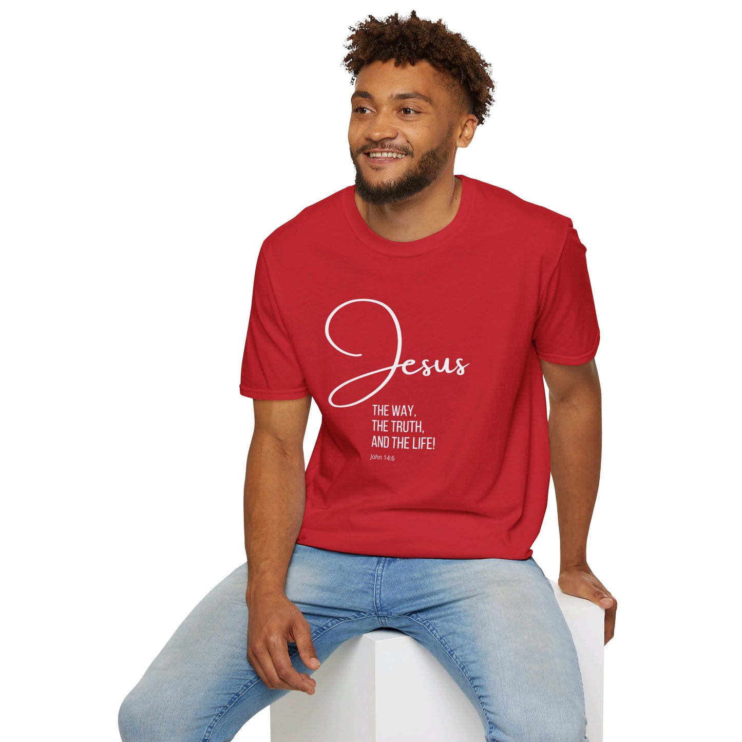 JOHN 14:6 Unisex Softstyle T-Shirt