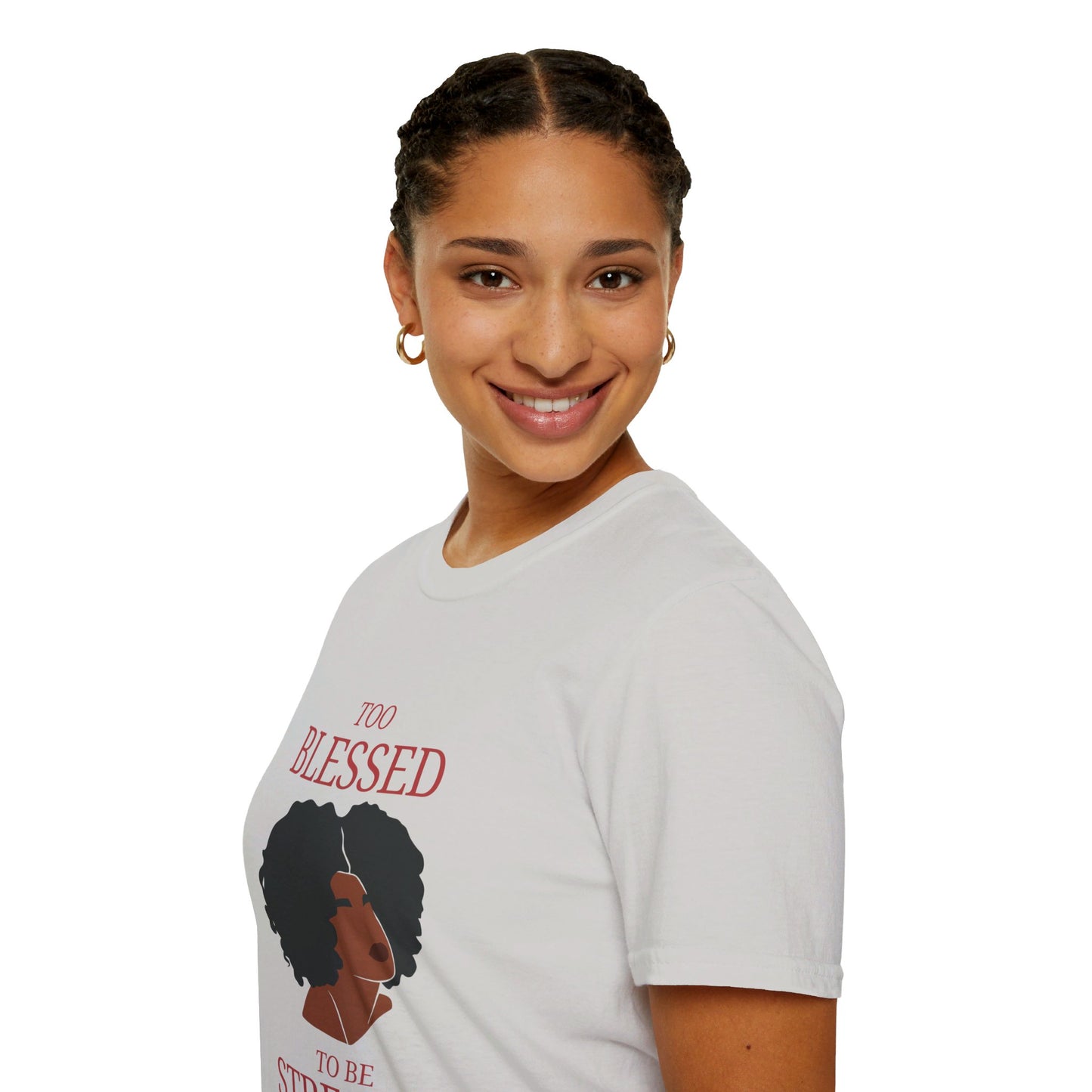 Too Blessed Softstyle T-Shirt