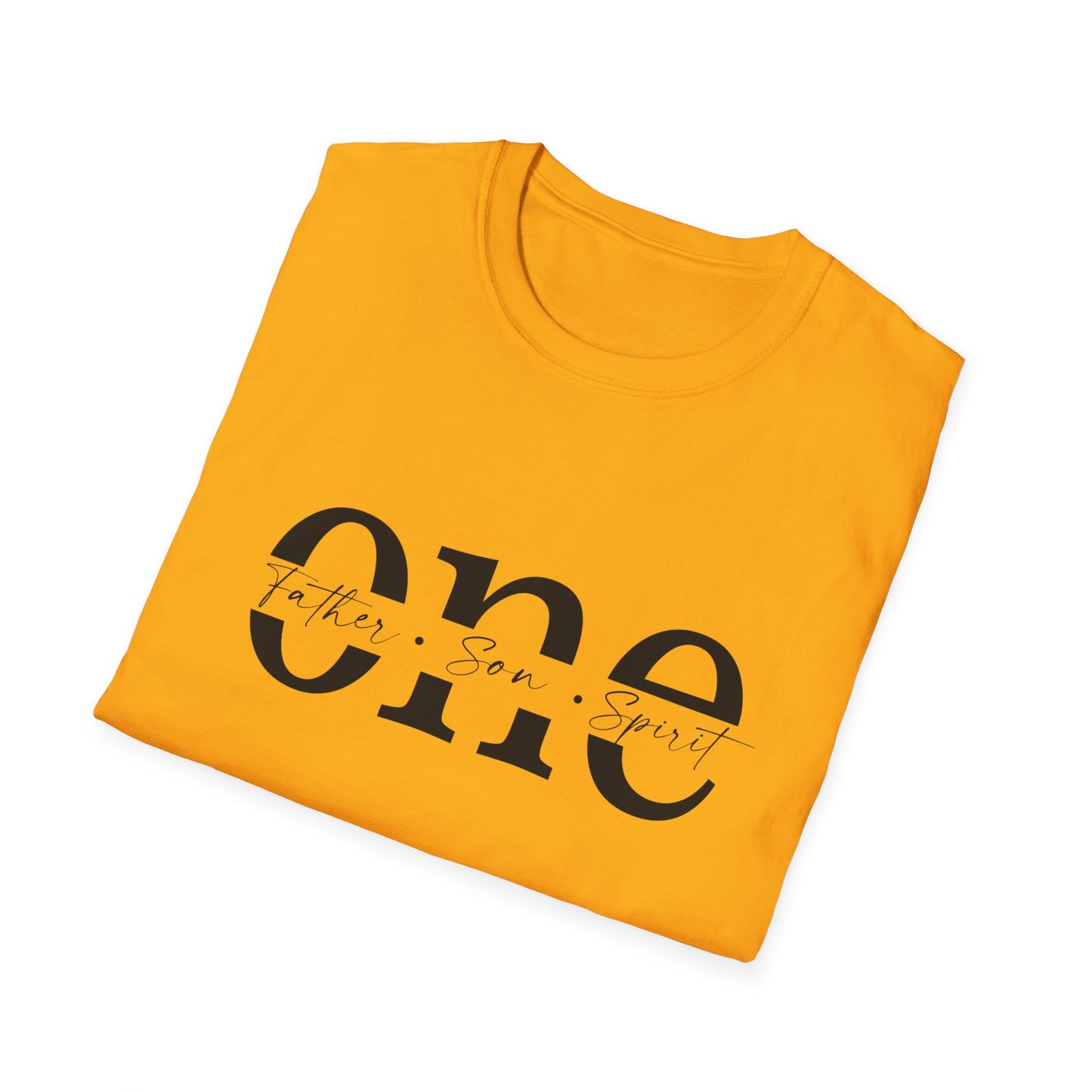 One Unisex Softstyle T-Shirt