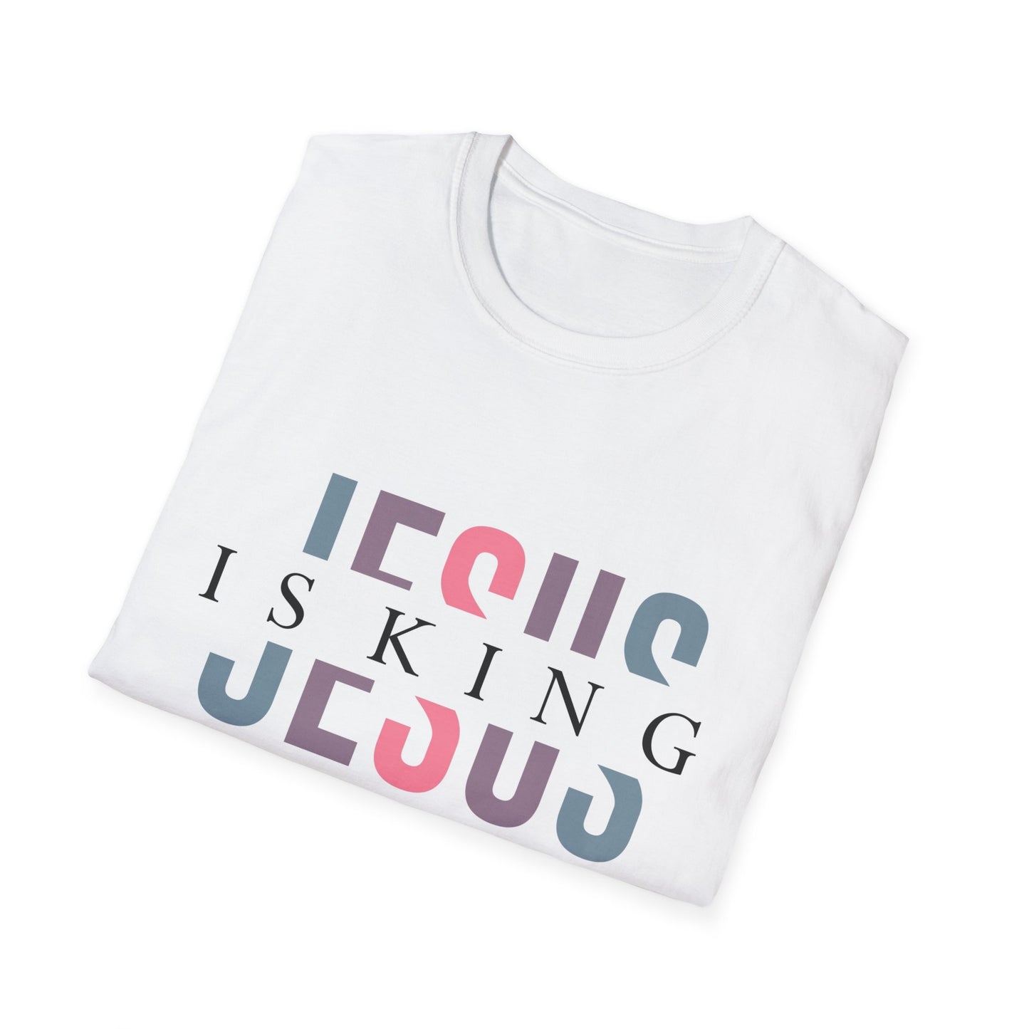 Jesus is King Unisex Softstyle T-Shirt