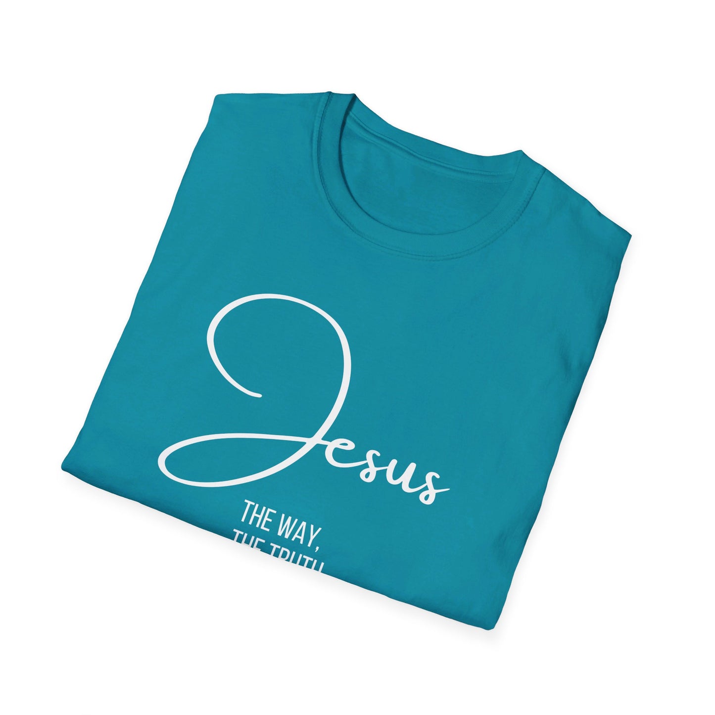 JOHN 14:6 Unisex Softstyle T-Shirt
