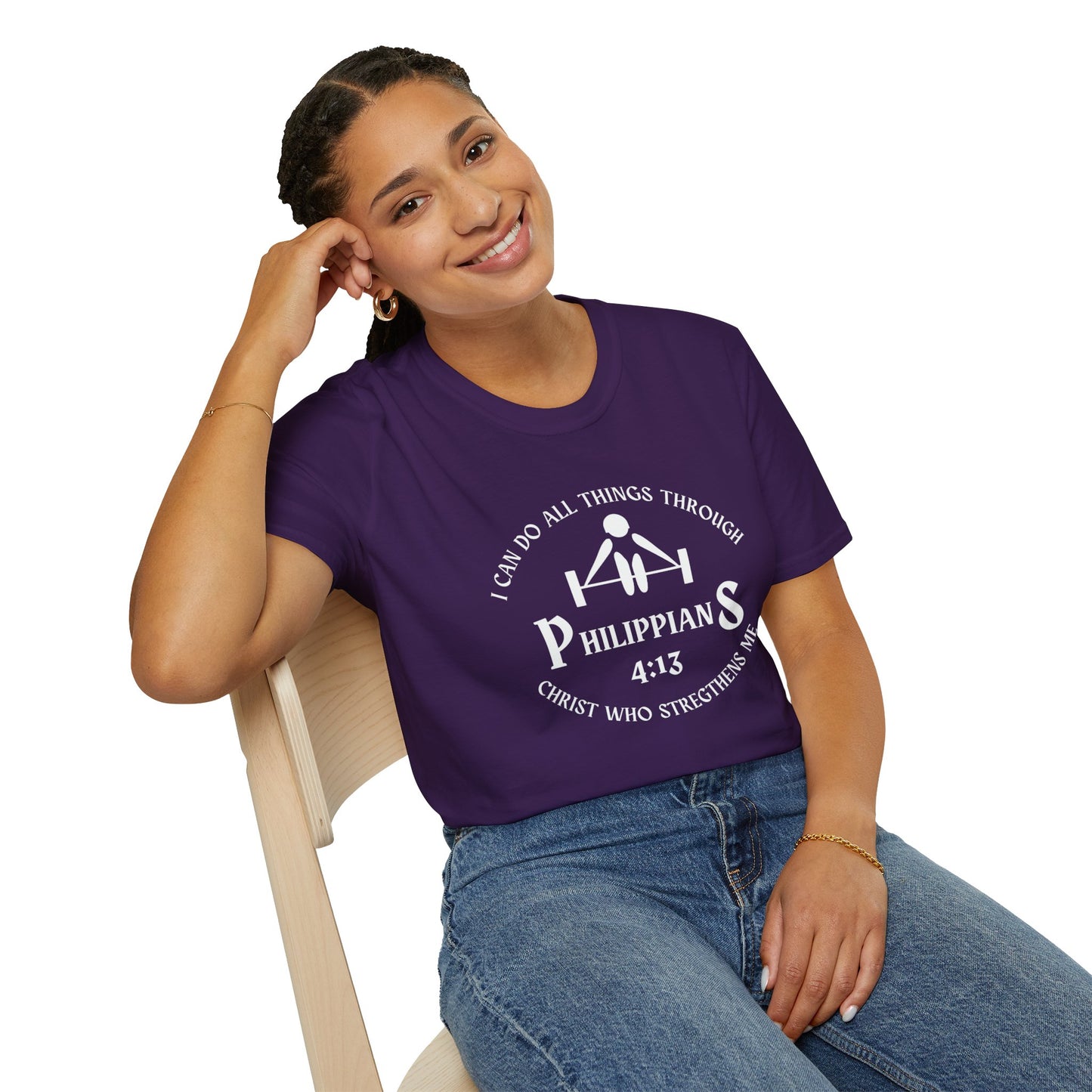 PHIL 4:13 Unisex Softstyle T-Shirt