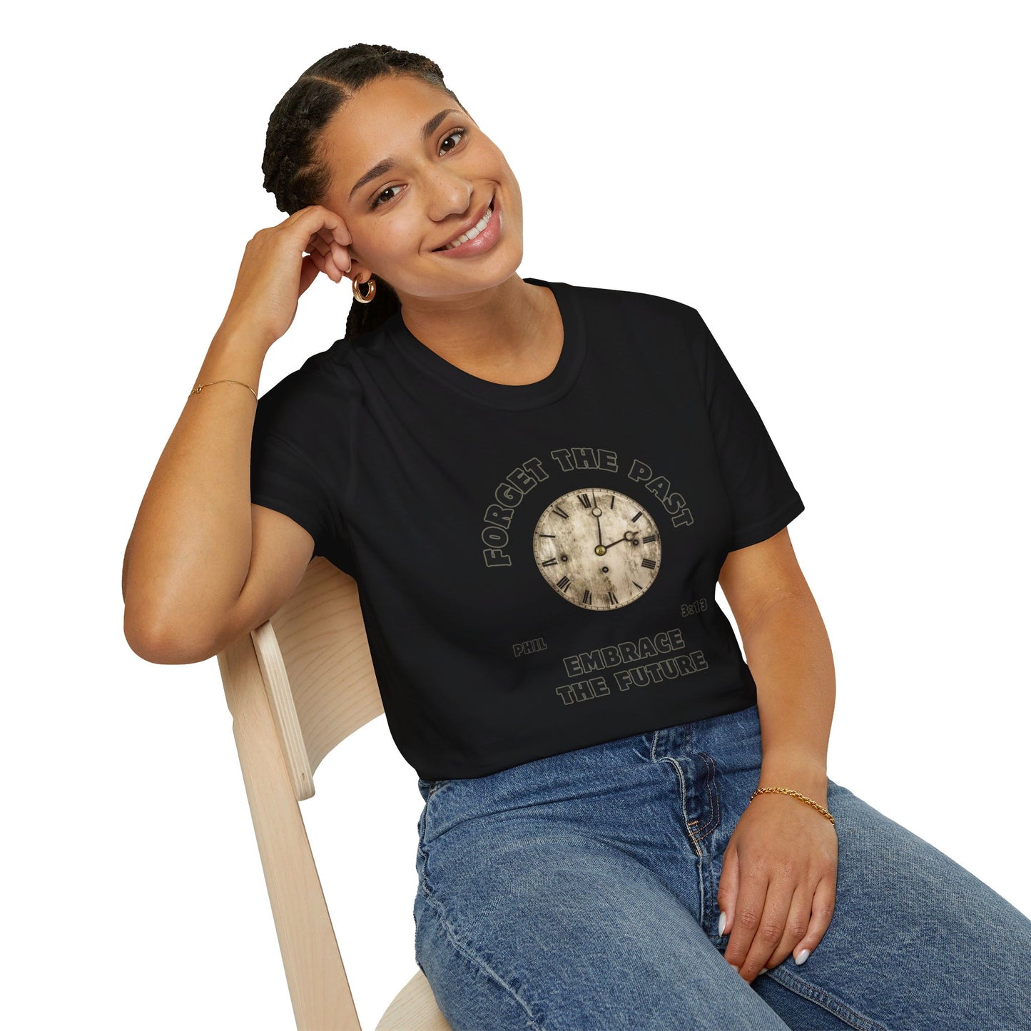 Phil 3:13 Unisex Softstyle T-Shirt
