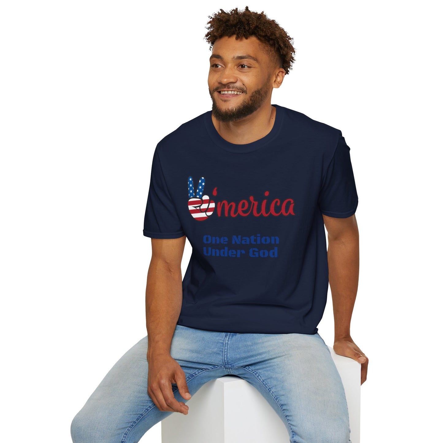 Unisex One Nation Softstyle T-Shirt