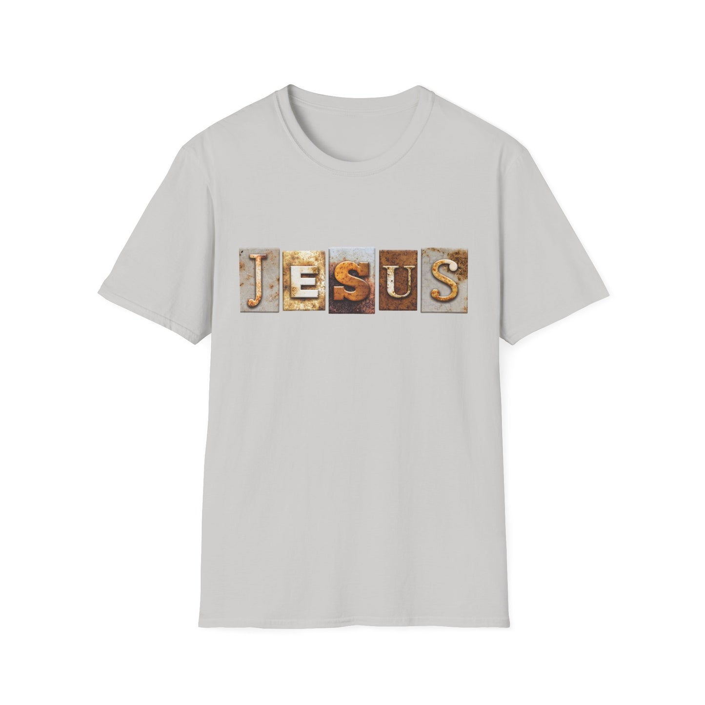 Jesus Block Unisex Softstyle T-Shirt