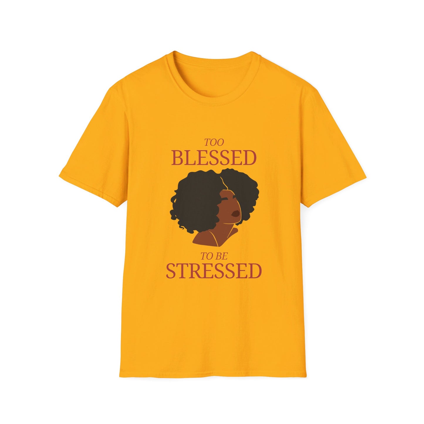 Too Blessed Softstyle T-Shirt