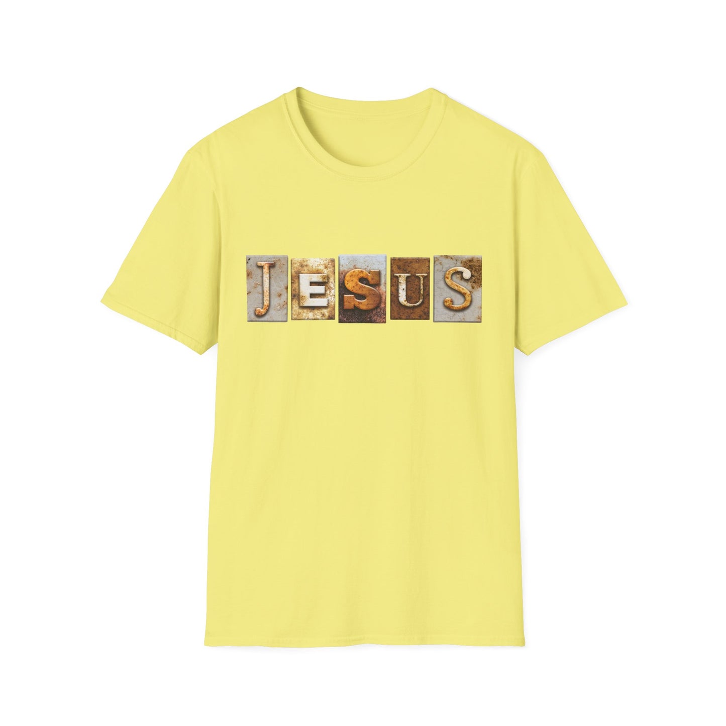 Jesus Block Unisex Softstyle T-Shirt