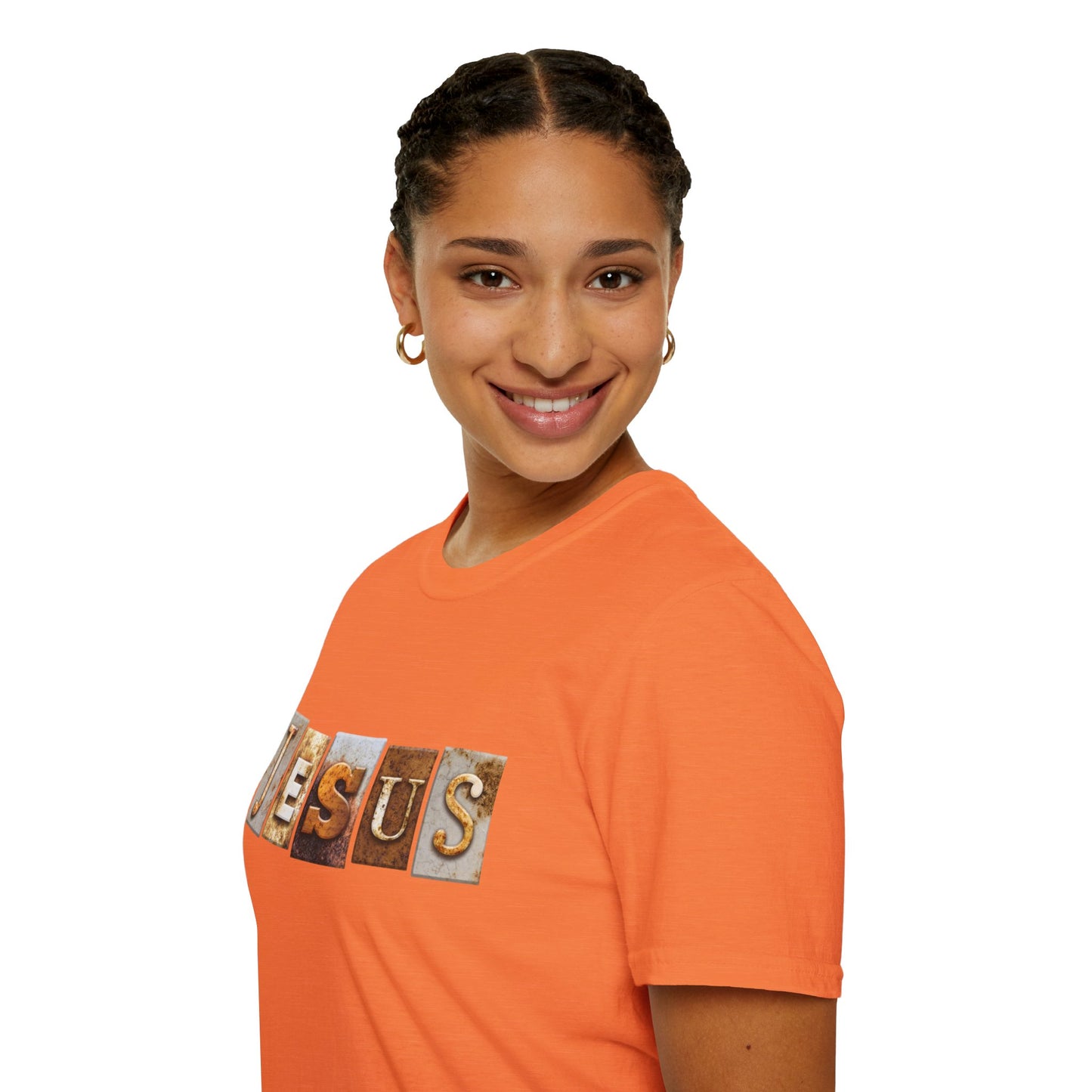 Jesus Block Unisex Softstyle T-Shirt
