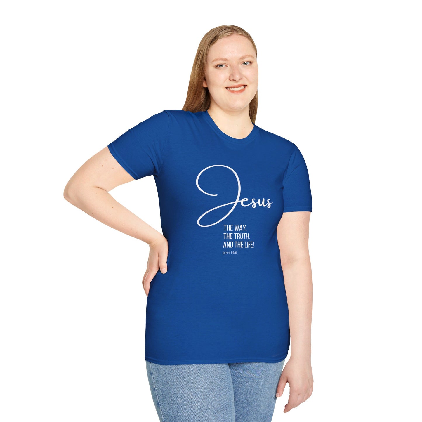 JOHN 14:6 Unisex Softstyle T-Shirt