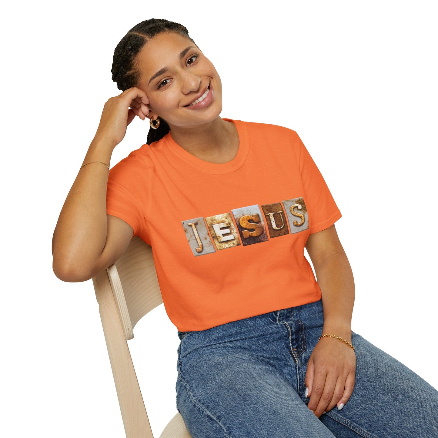 Jesus Block Unisex Softstyle T-Shirt