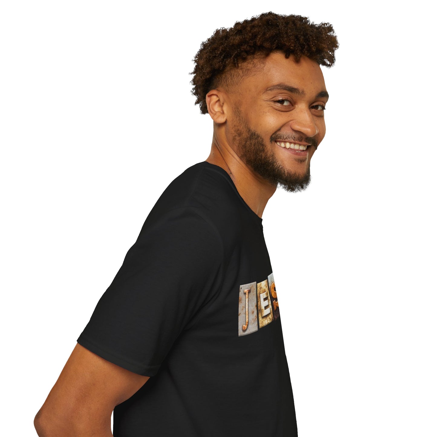 Jesus Block Unisex Softstyle T-Shirt