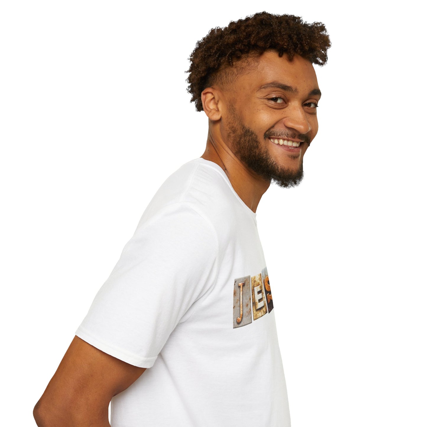 Jesus Block Unisex Softstyle T-Shirt