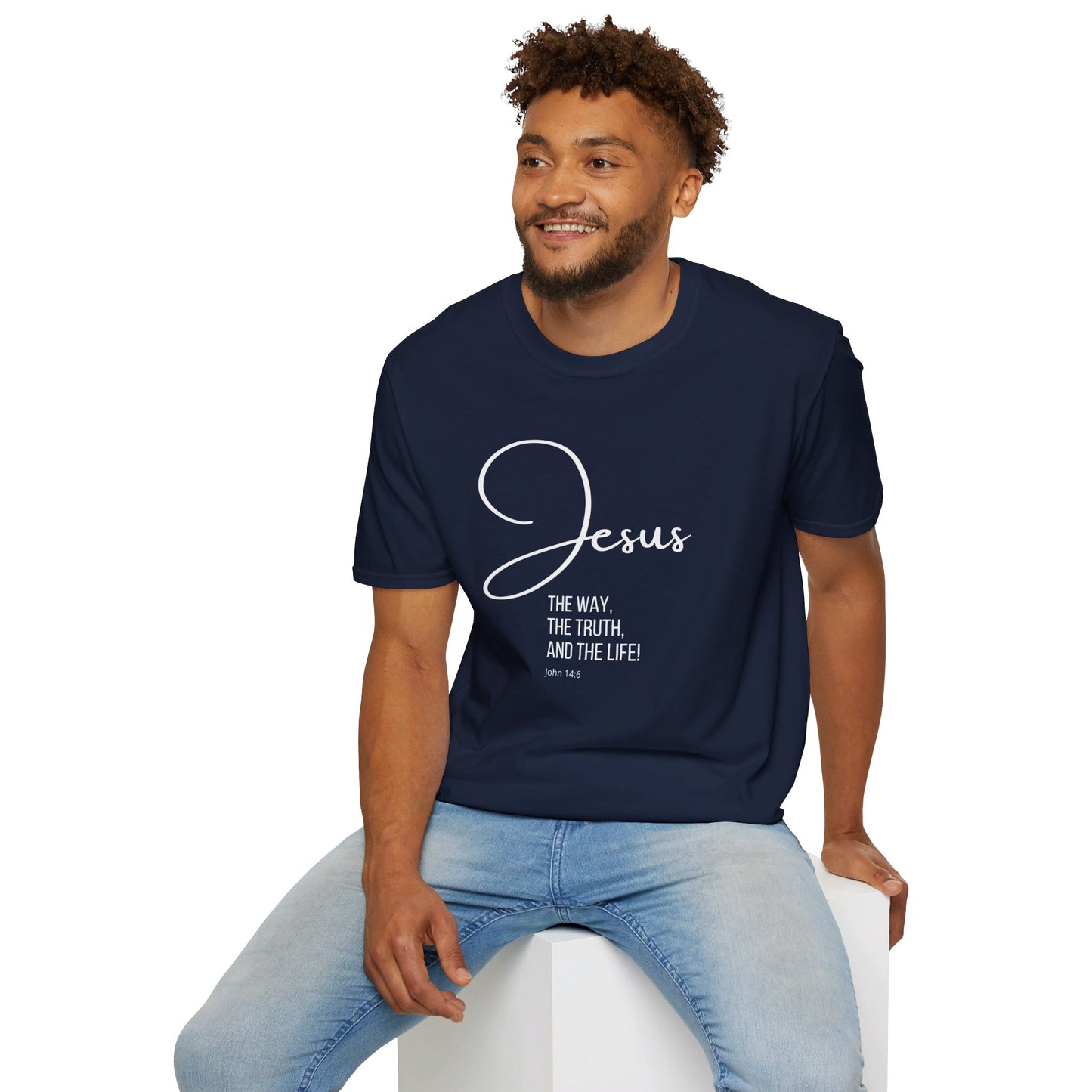 JOHN 14:6 Unisex Softstyle T-Shirt