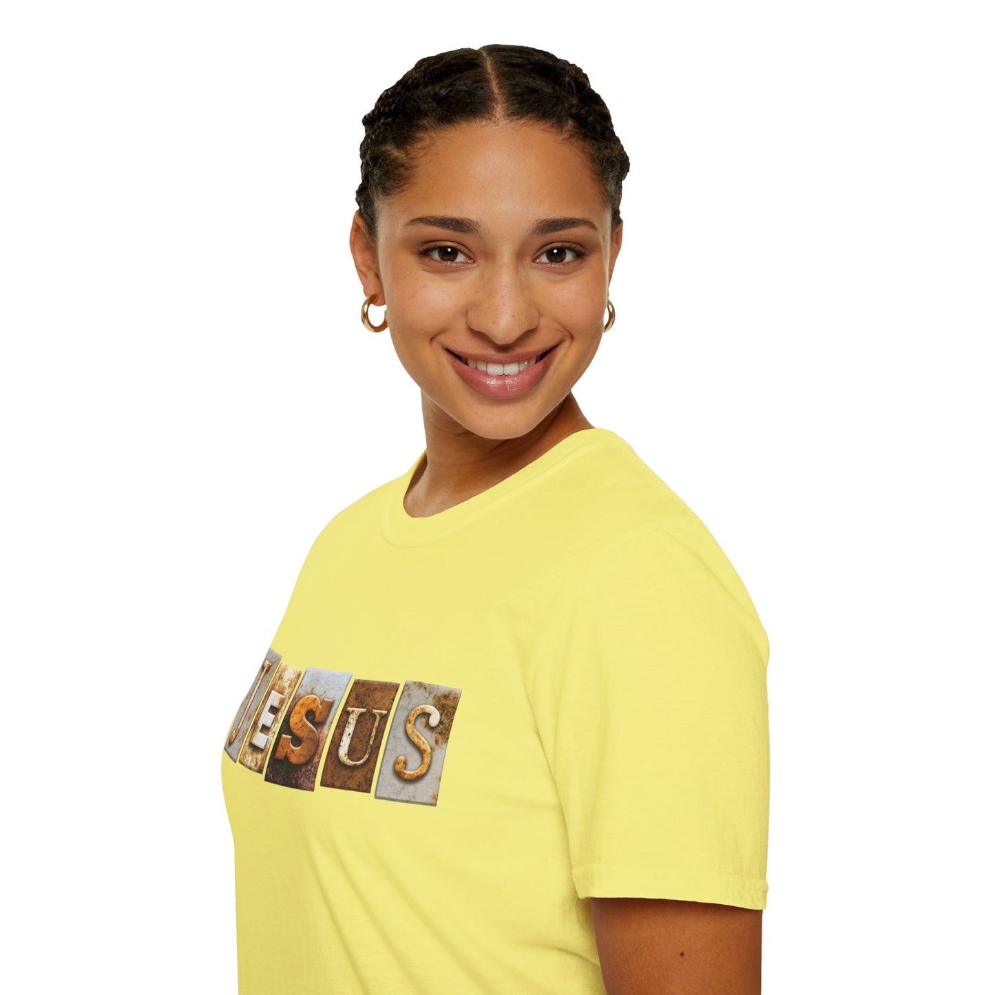 Jesus Block Unisex Softstyle T-Shirt