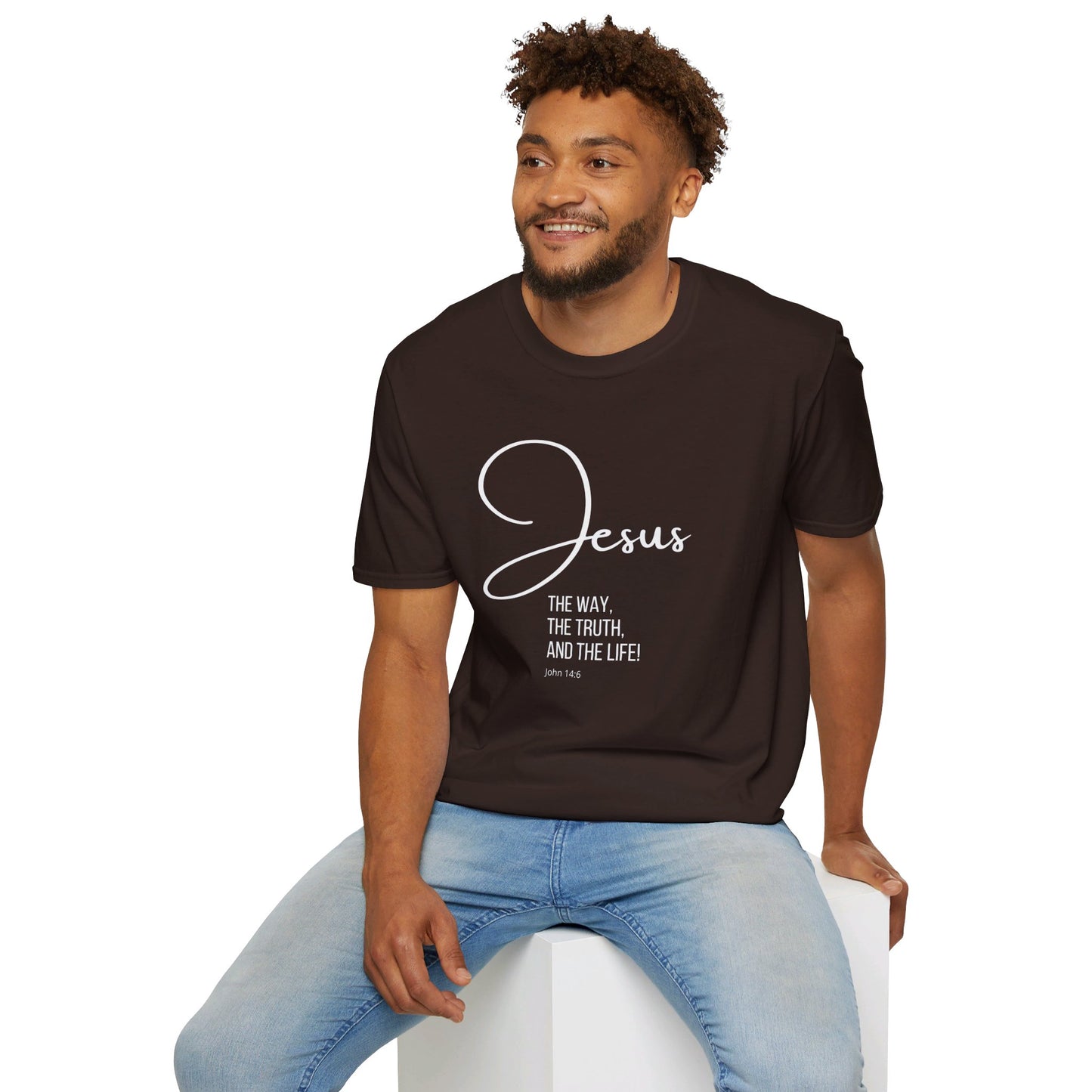 JOHN 14:6 Unisex Softstyle T-Shirt