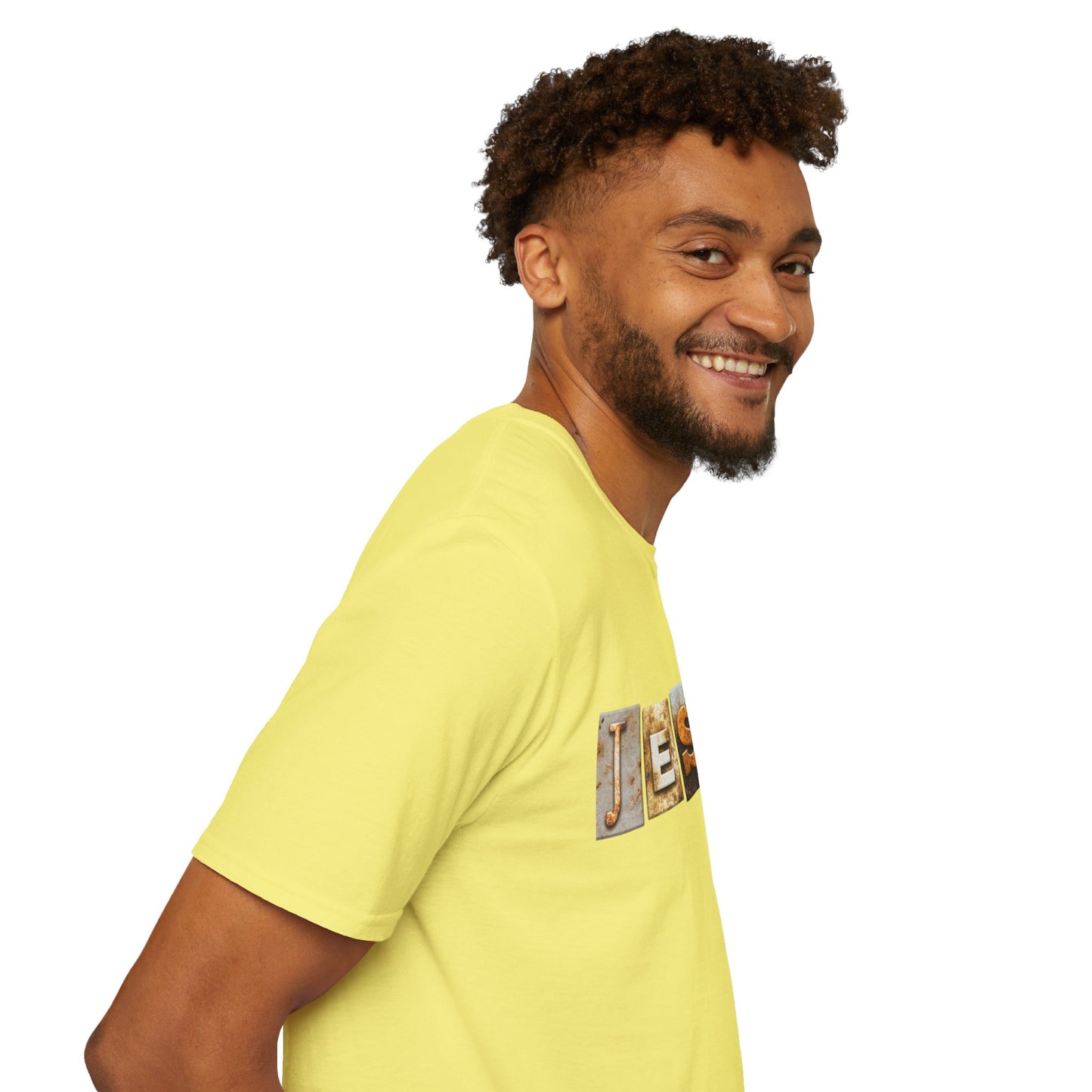 Jesus Block Unisex Softstyle T-Shirt