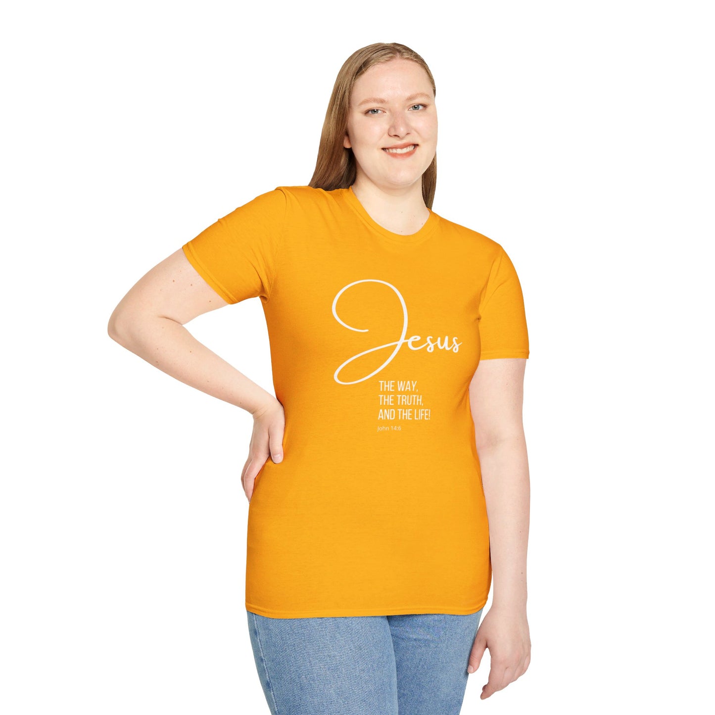 JOHN 14:6 Unisex Softstyle T-Shirt