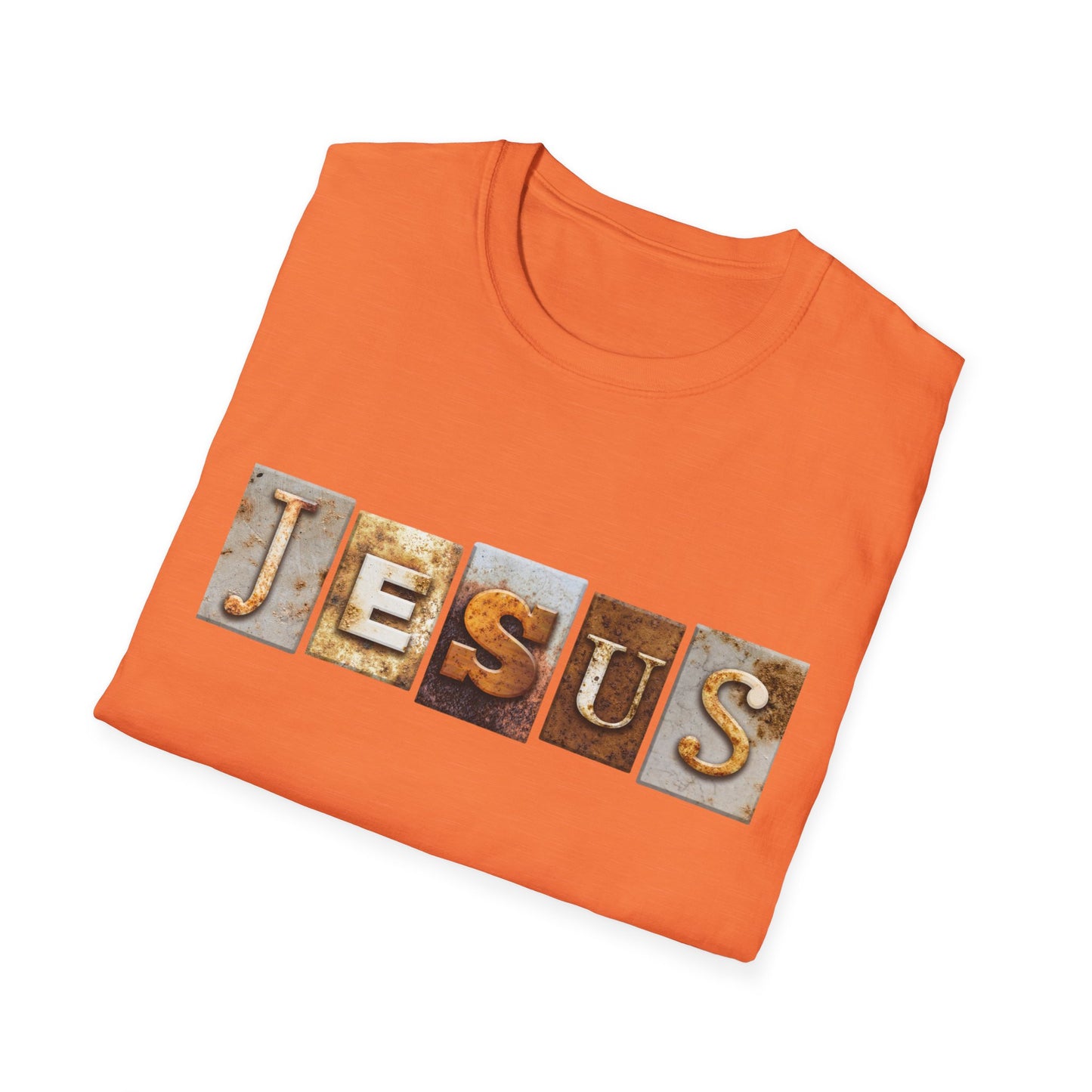 Jesus Block Unisex Softstyle T-Shirt