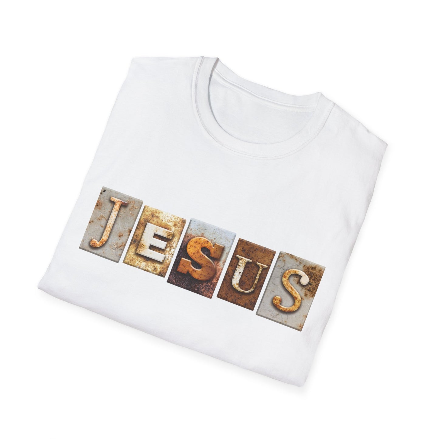 Jesus Block Unisex Softstyle T-Shirt