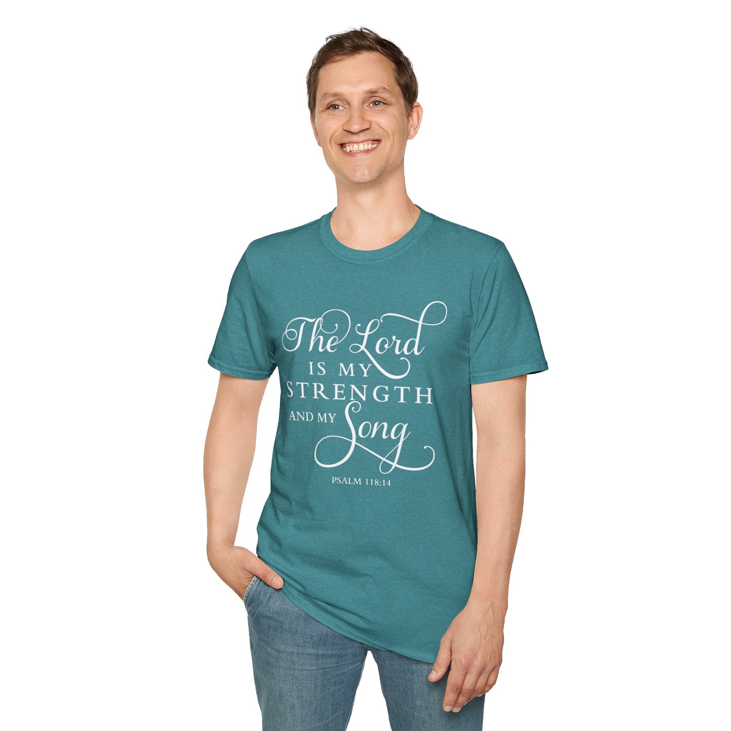The Lord is My Strength Unisex Softstyle T-Shirt