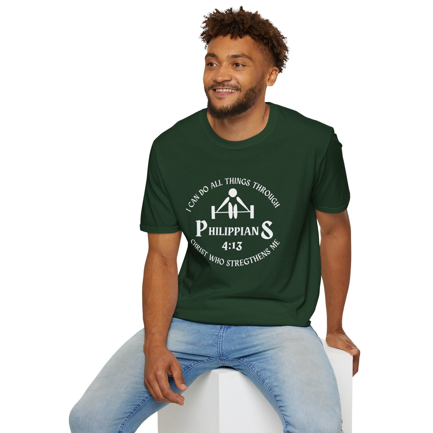 PHIL 4:13 Unisex Softstyle T-Shirt