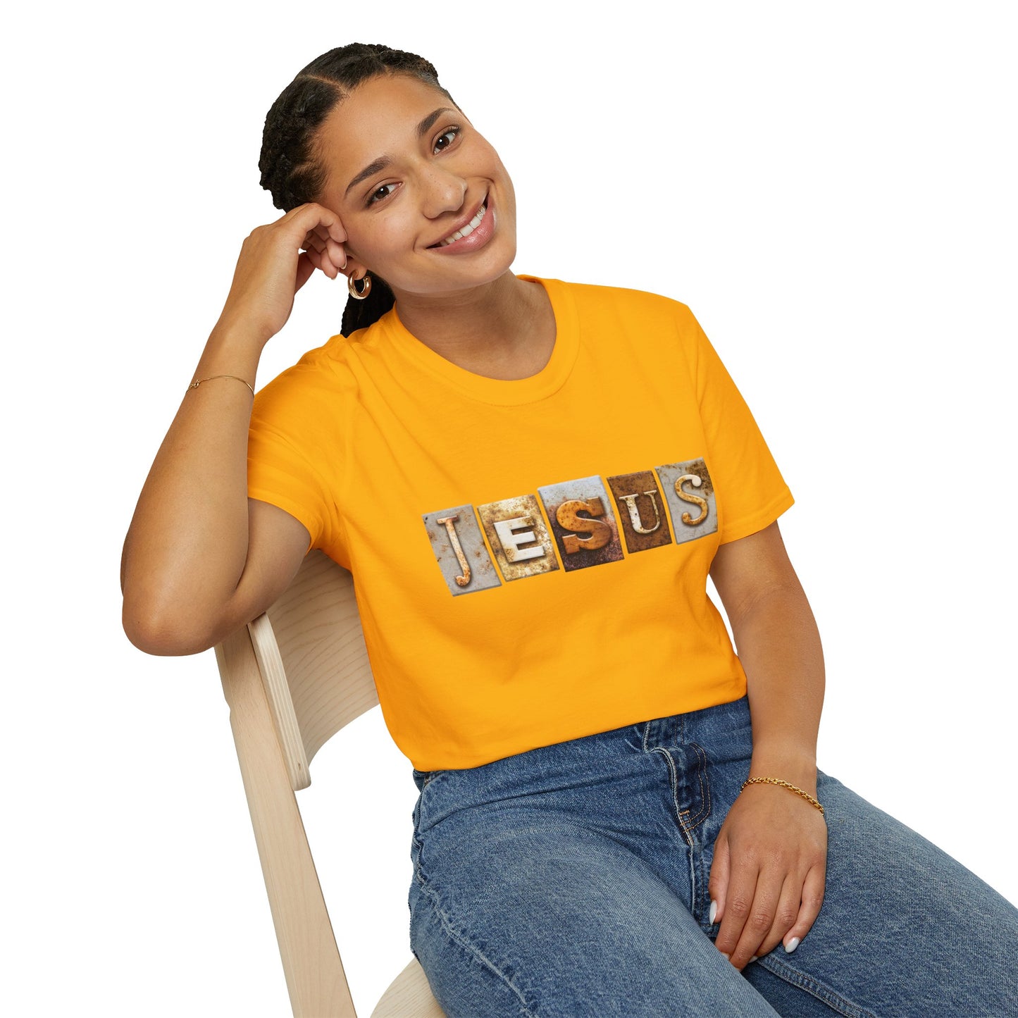Jesus Block Unisex Softstyle T-Shirt