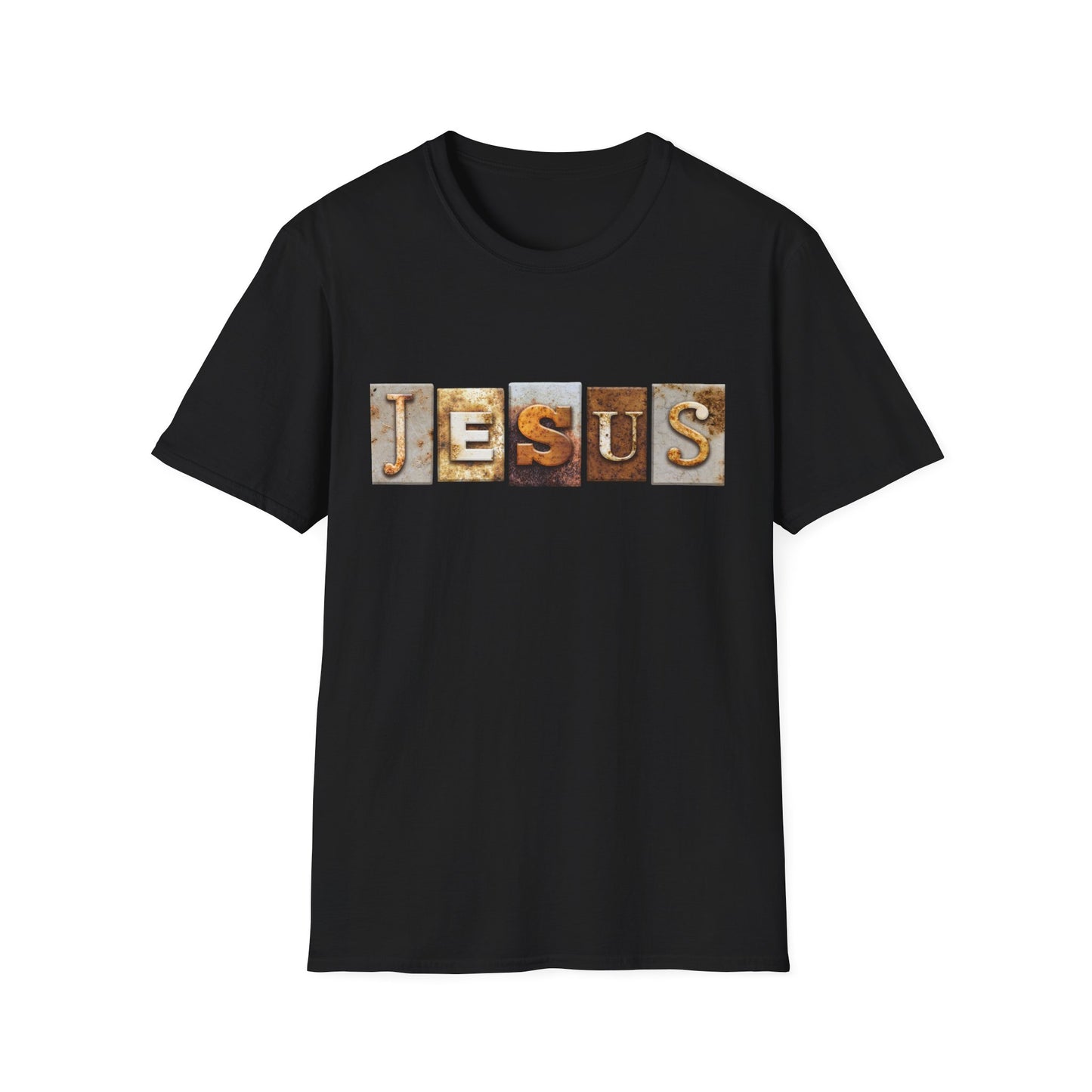 Jesus Block Unisex Softstyle T-Shirt