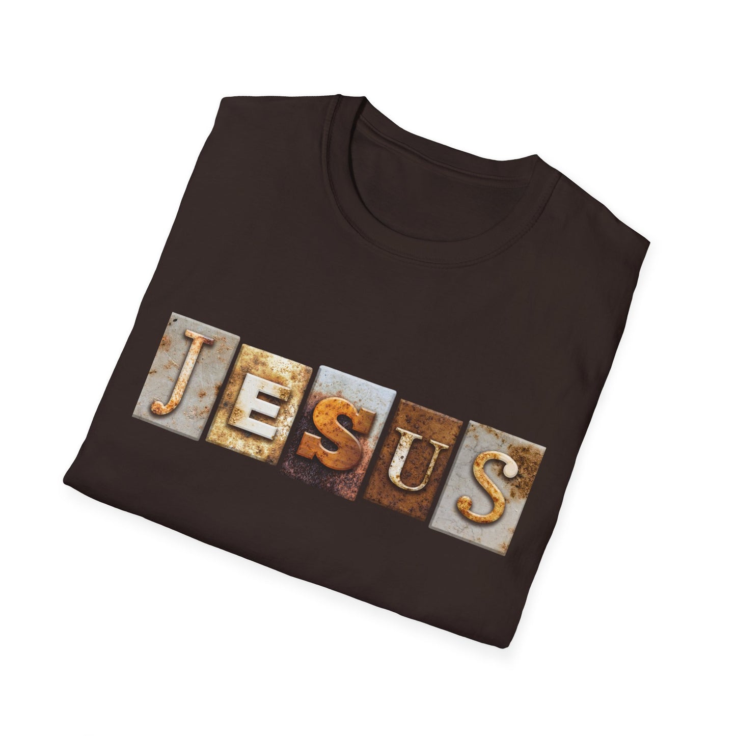 Jesus Block Unisex Softstyle T-Shirt