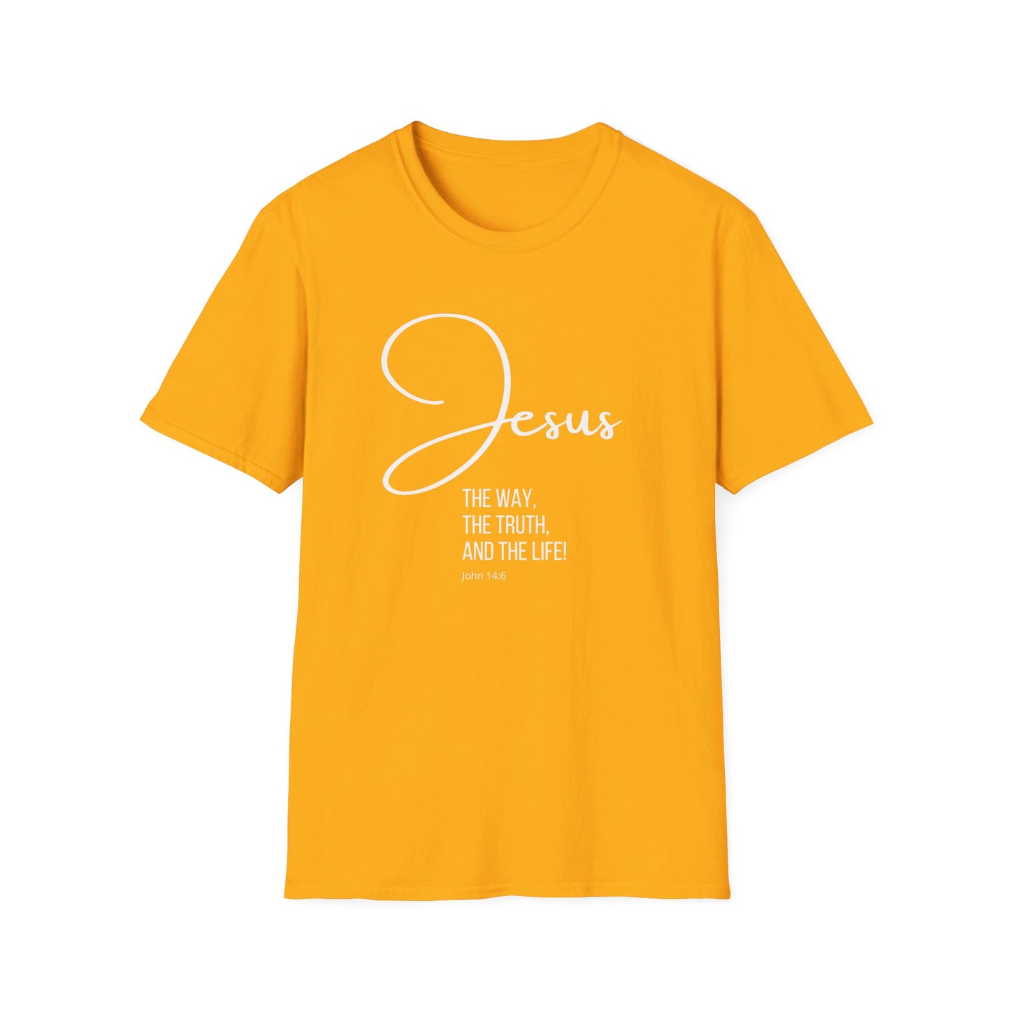 JOHN 14:6 Unisex Softstyle T-Shirt
