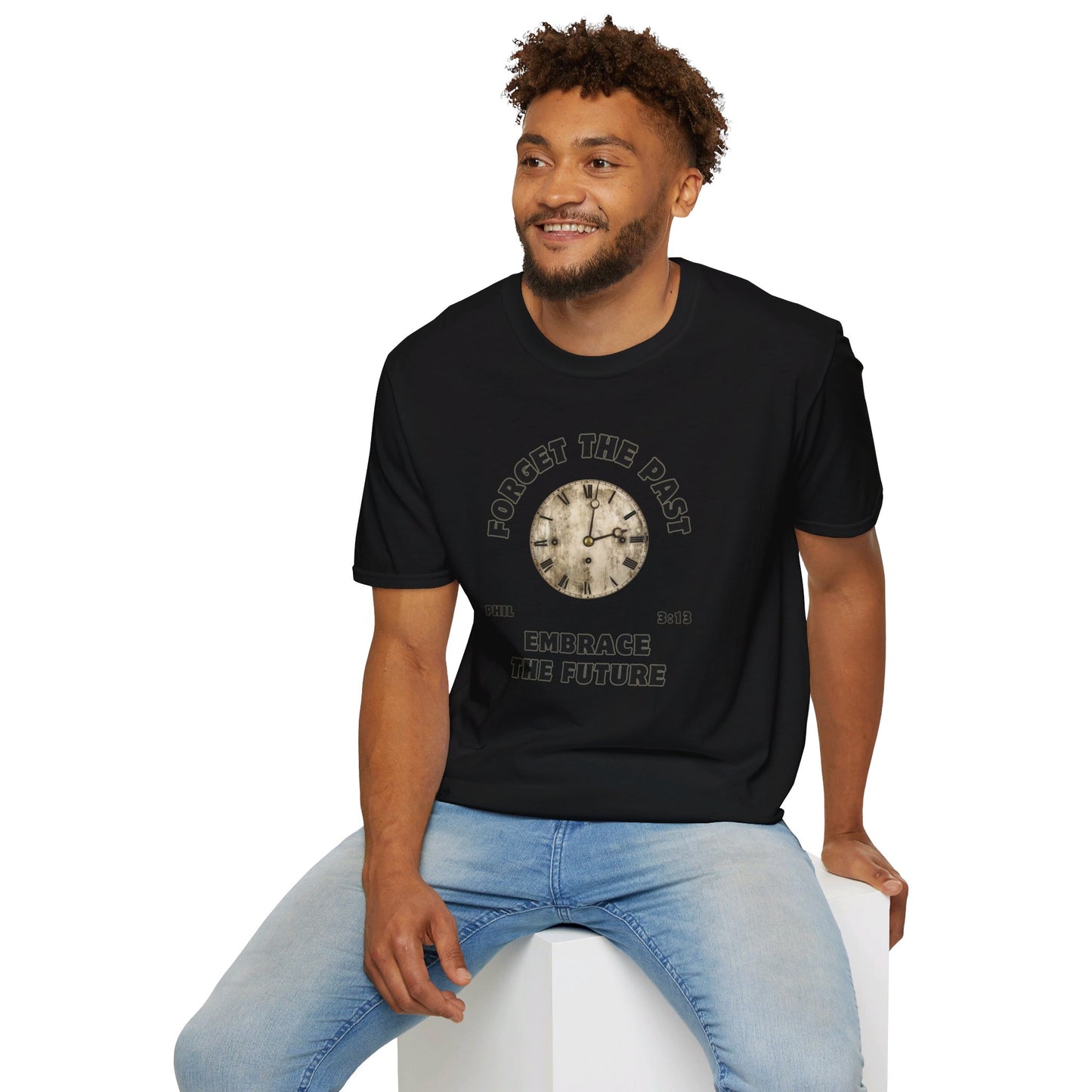 Phil 3:13 Unisex Softstyle T-Shirt
