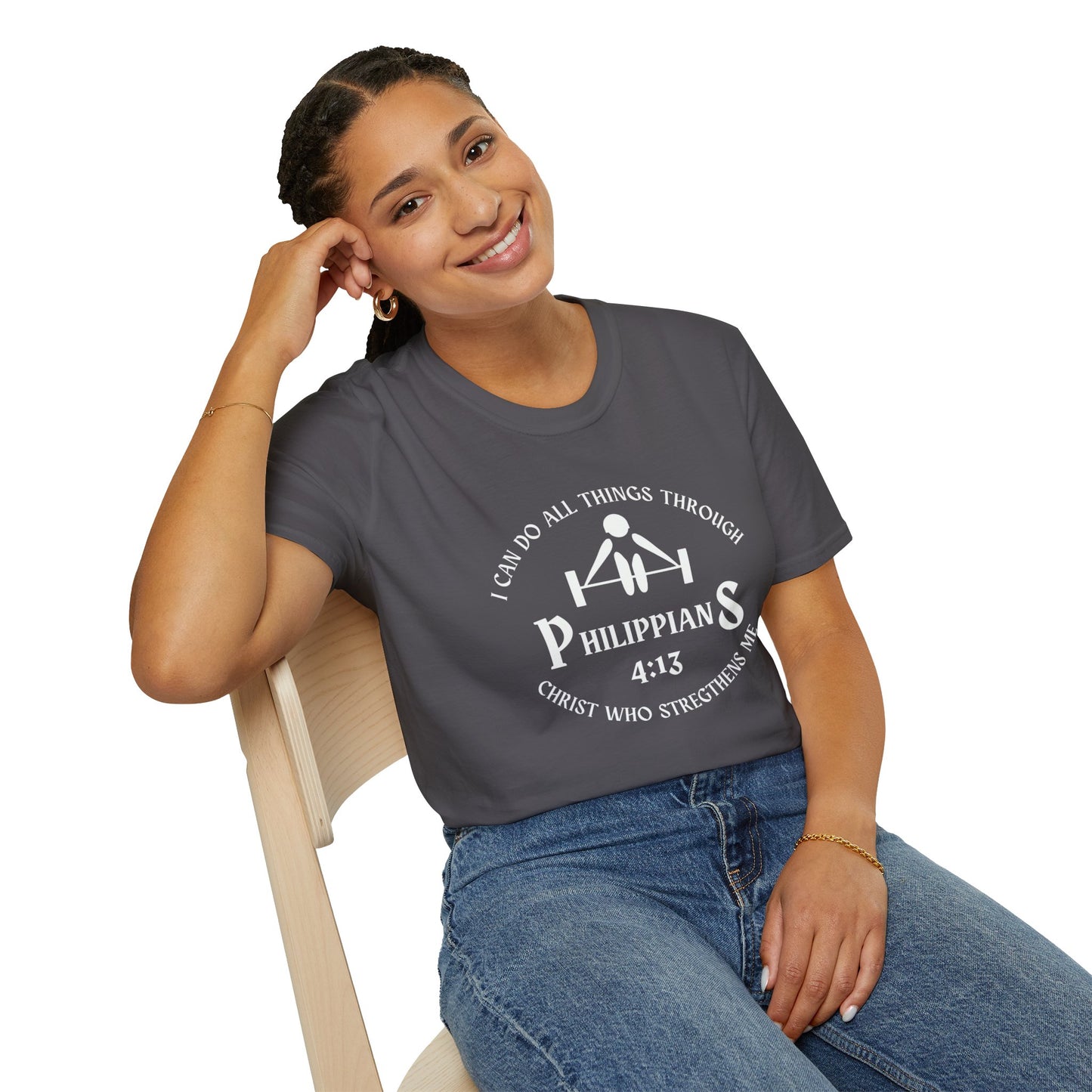 PHIL 4:13 Unisex Softstyle T-Shirt