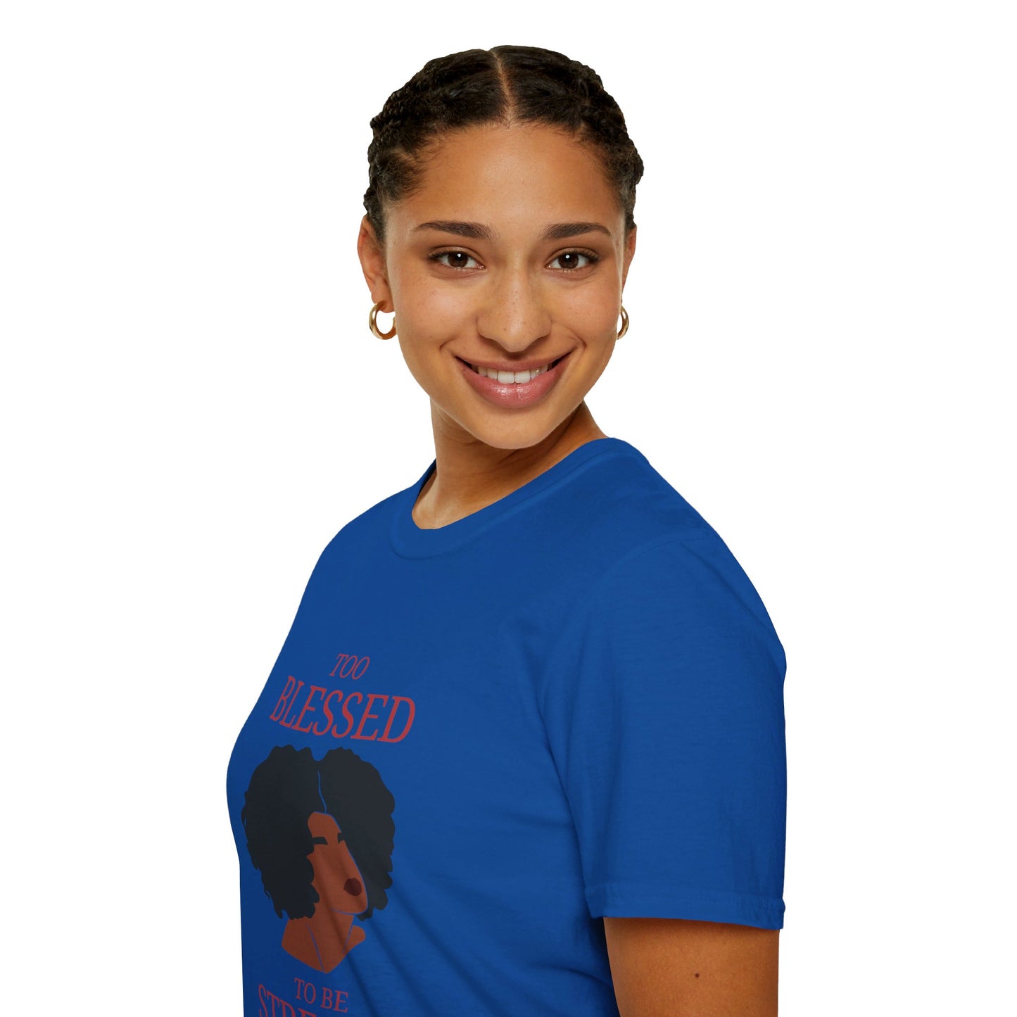 Too Blessed Softstyle T-Shirt
