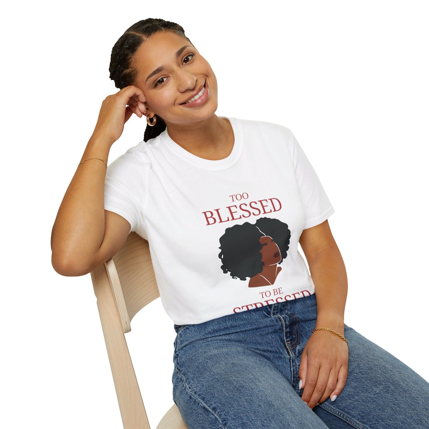 Too Blessed Softstyle T-Shirt