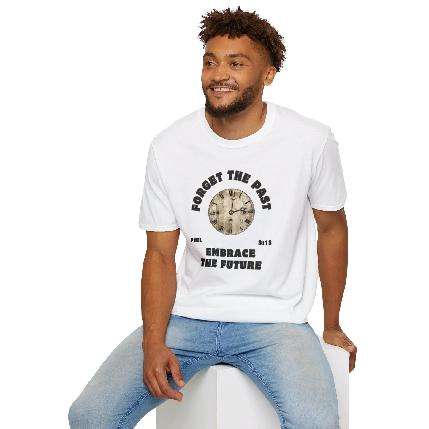 Phil 3:13 Unisex Softstyle T-Shirt