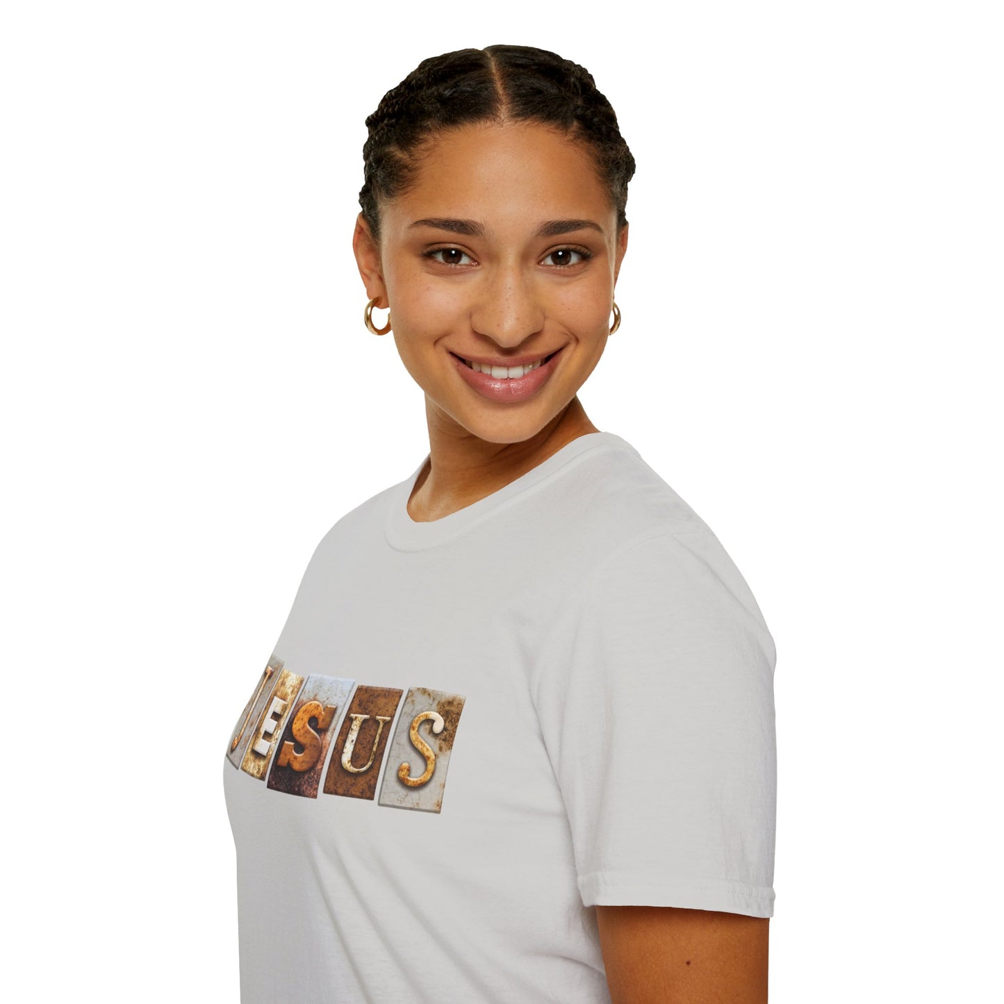 Jesus Block Unisex Softstyle T-Shirt