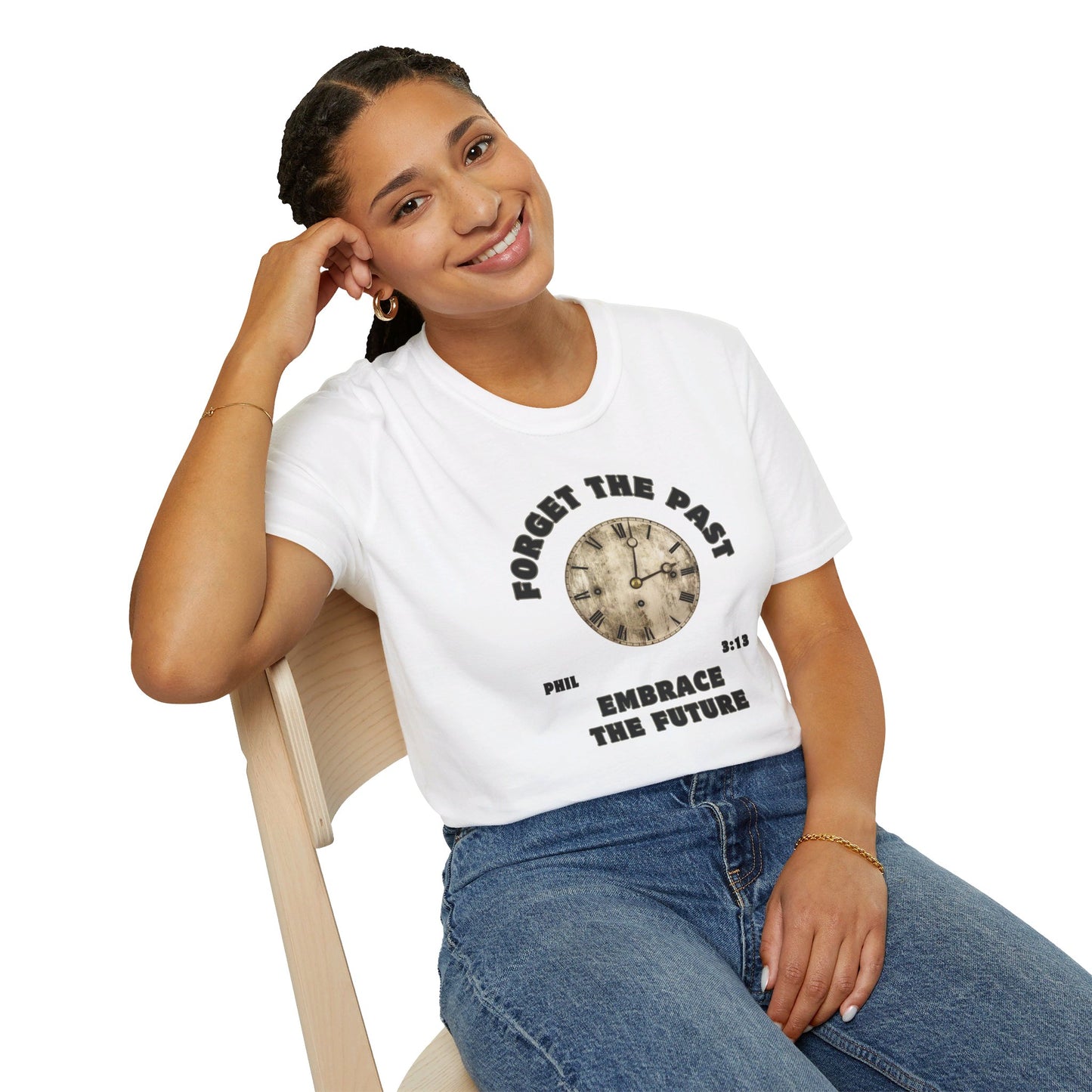 Phil 3:13 Unisex Softstyle T-Shirt
