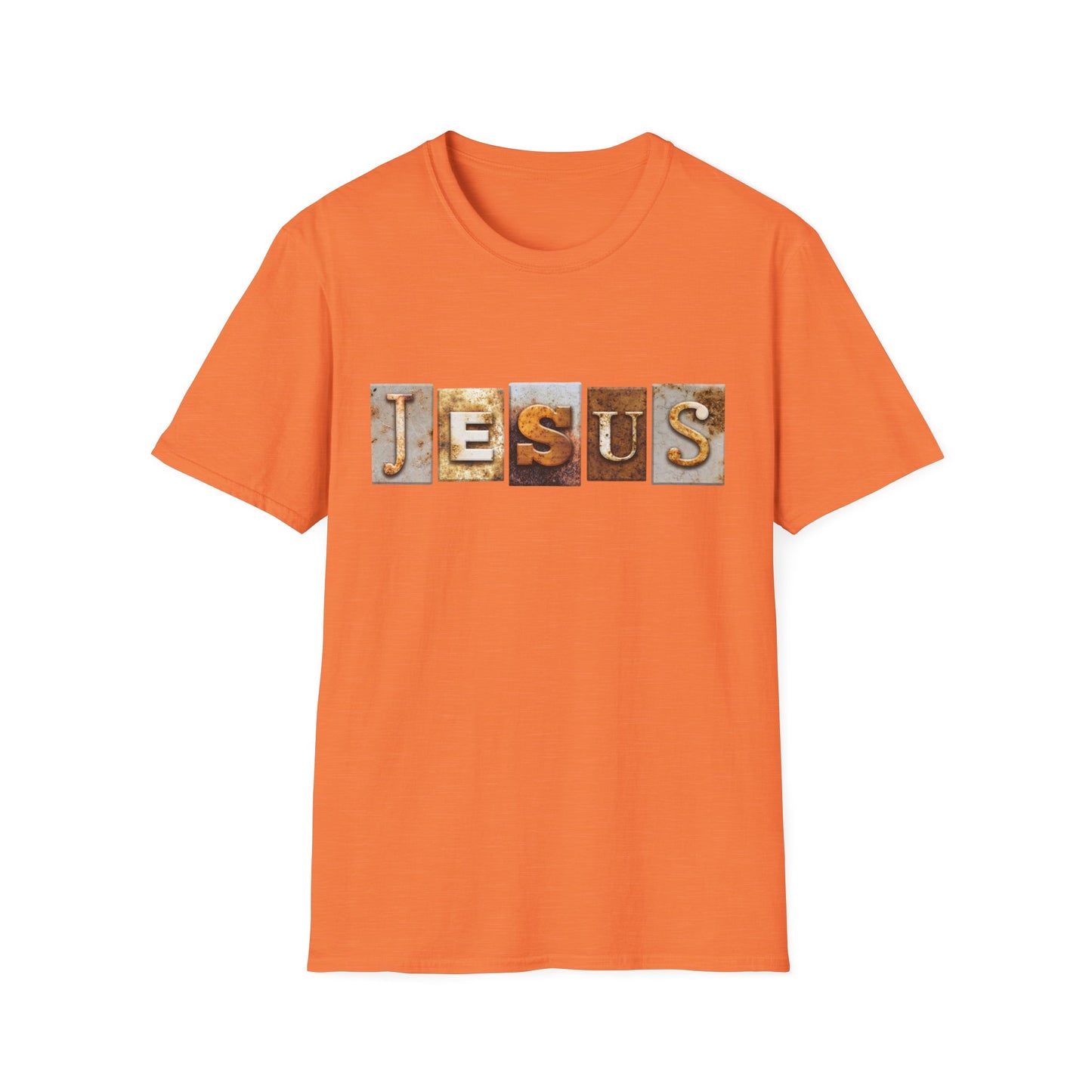 Jesus Block Unisex Softstyle T-Shirt