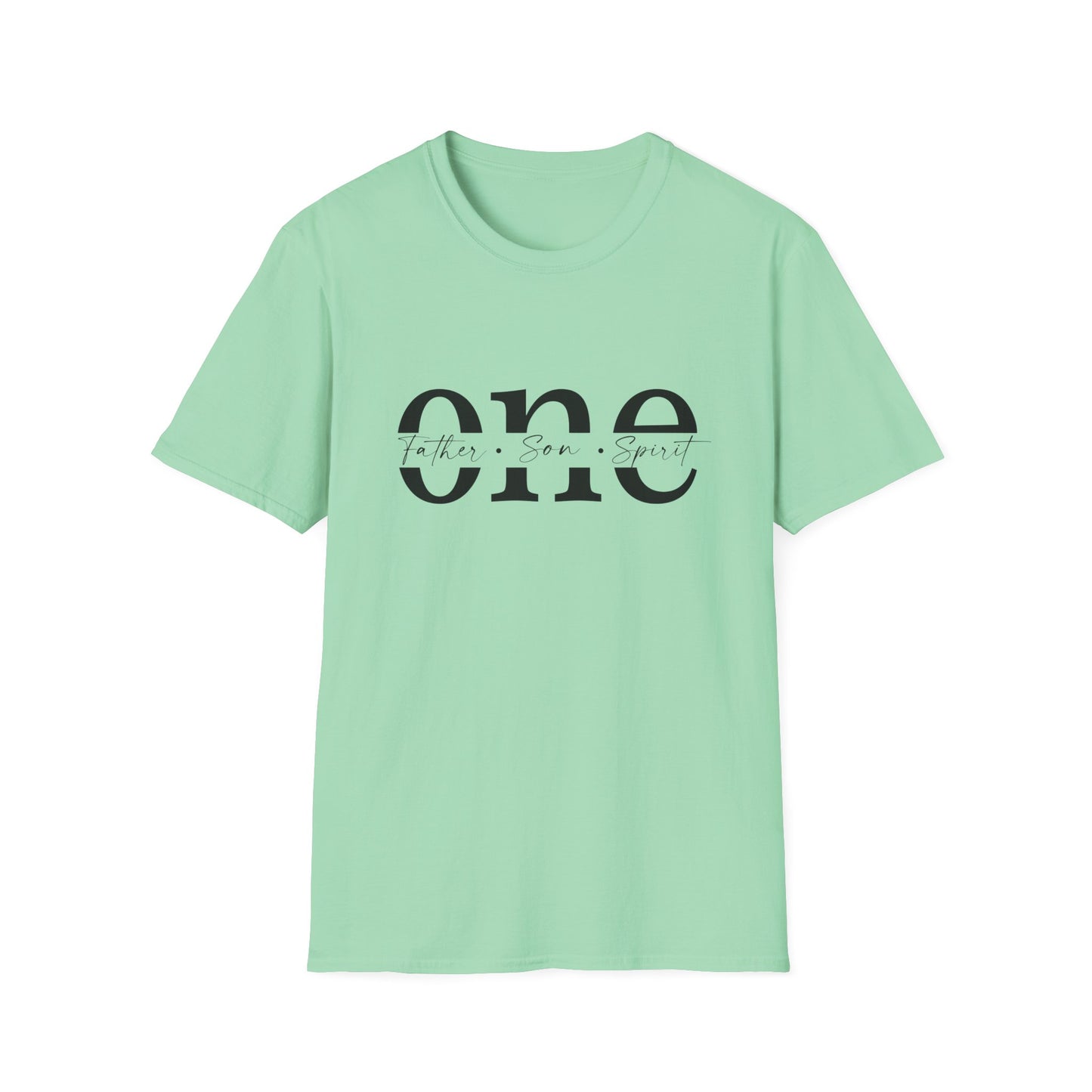 One Unisex Softstyle T-Shirt