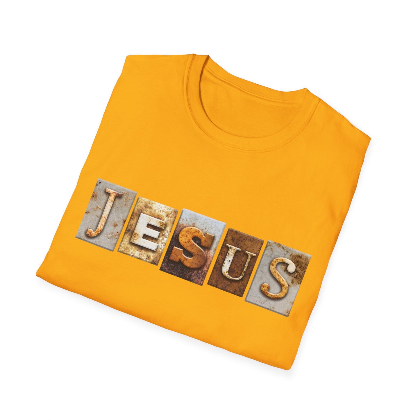 Jesus Block Unisex Softstyle T-Shirt