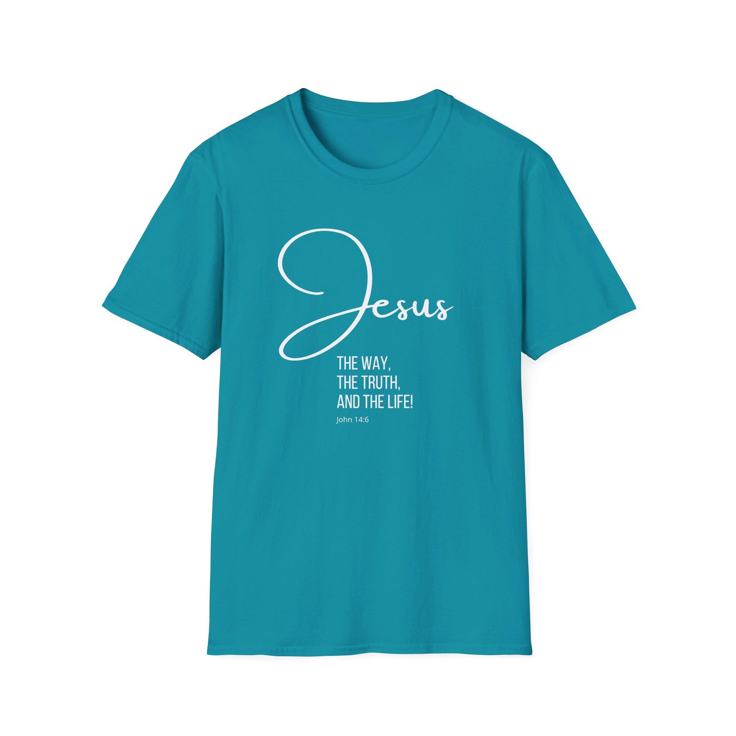 JOHN 14:6 Unisex Softstyle T-Shirt