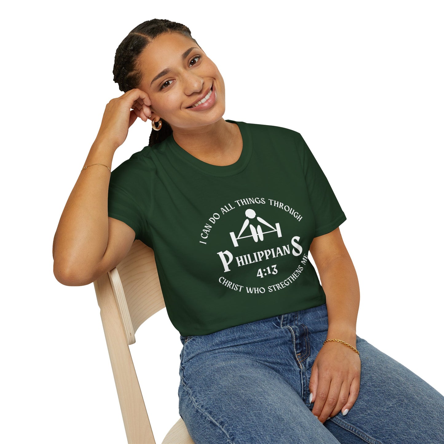 PHIL 4:13 Unisex Softstyle T-Shirt
