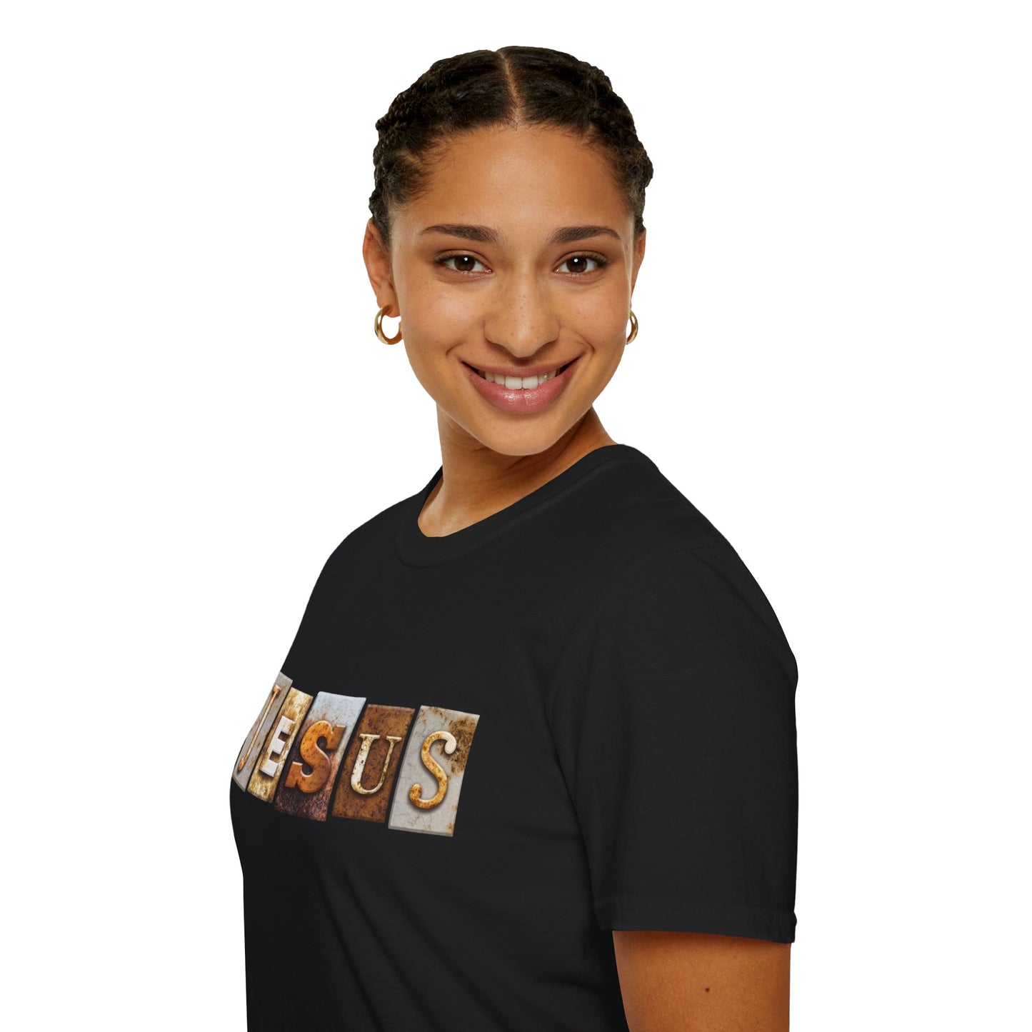 Jesus Block Unisex Softstyle T-Shirt