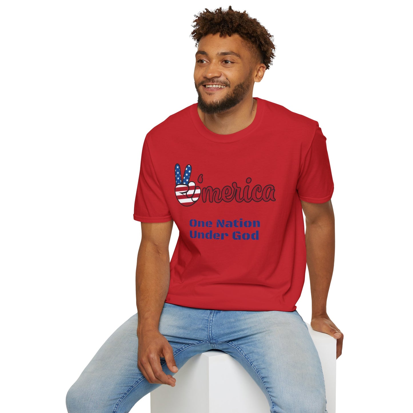 Unisex One Nation Softstyle T-Shirt